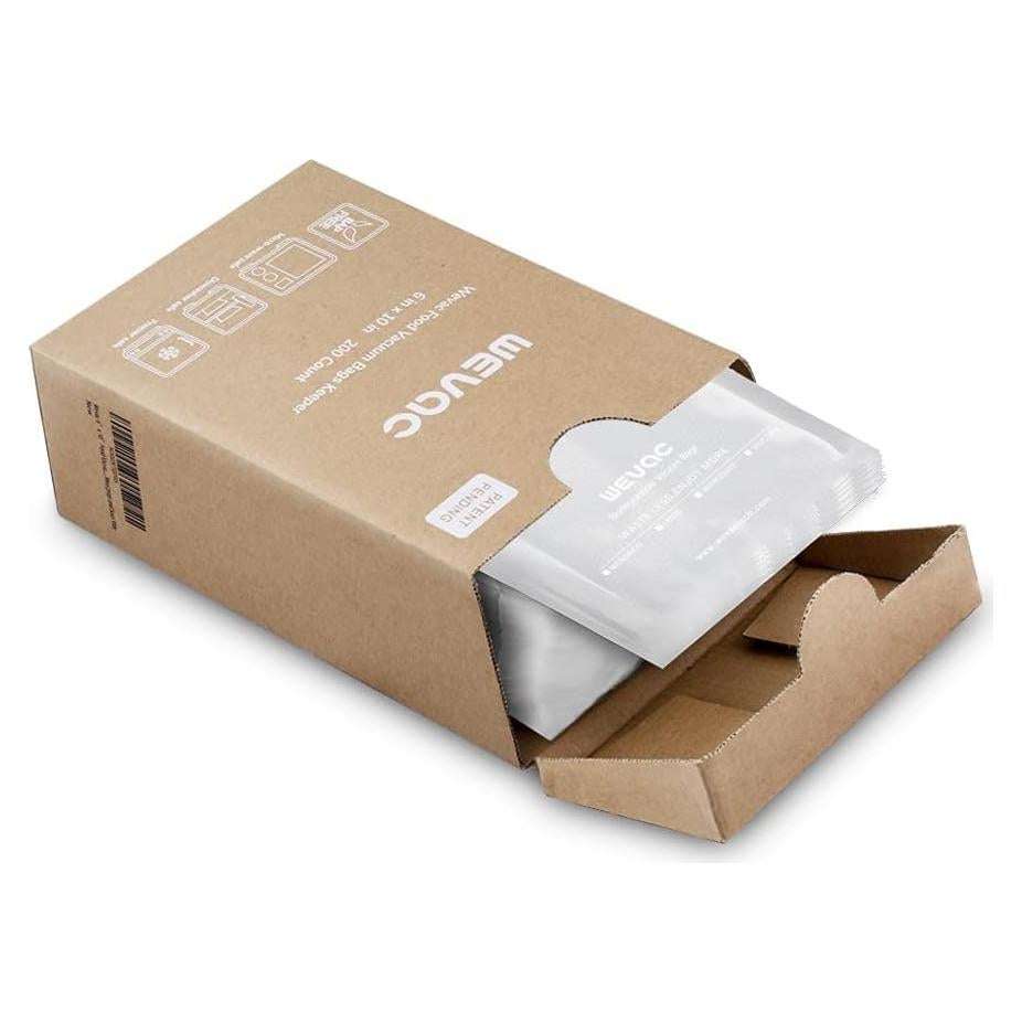 Bolsas al Vacío Wevac 200 Cuento 15x25 cm Libre de BPA