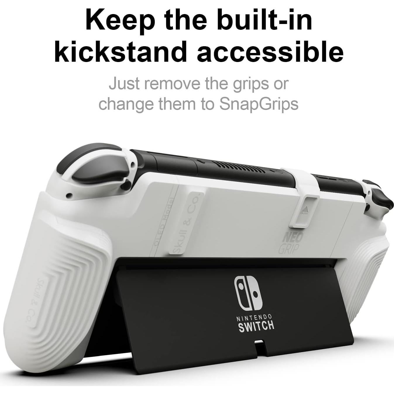 Agarre Ergonómico Skull & Co. NeoGrip para Nintendo Switch