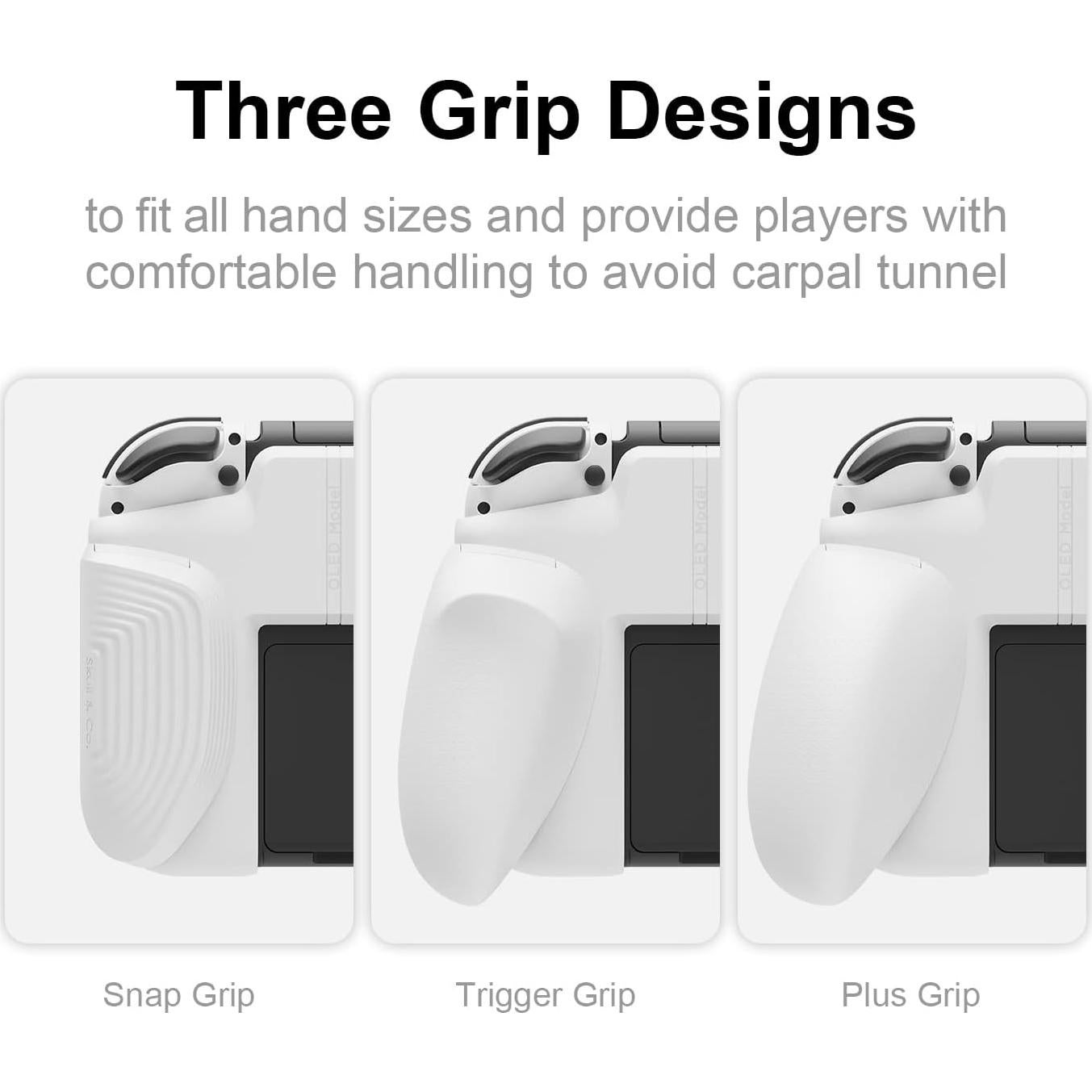 Agarre Ergonómico Skull & Co. NeoGrip para Nintendo Switch