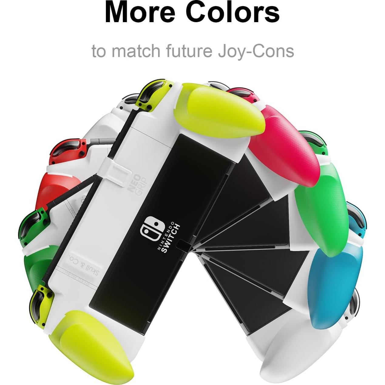 Agarre Ergonómico Skull & Co. NeoGrip para Nintendo Switch