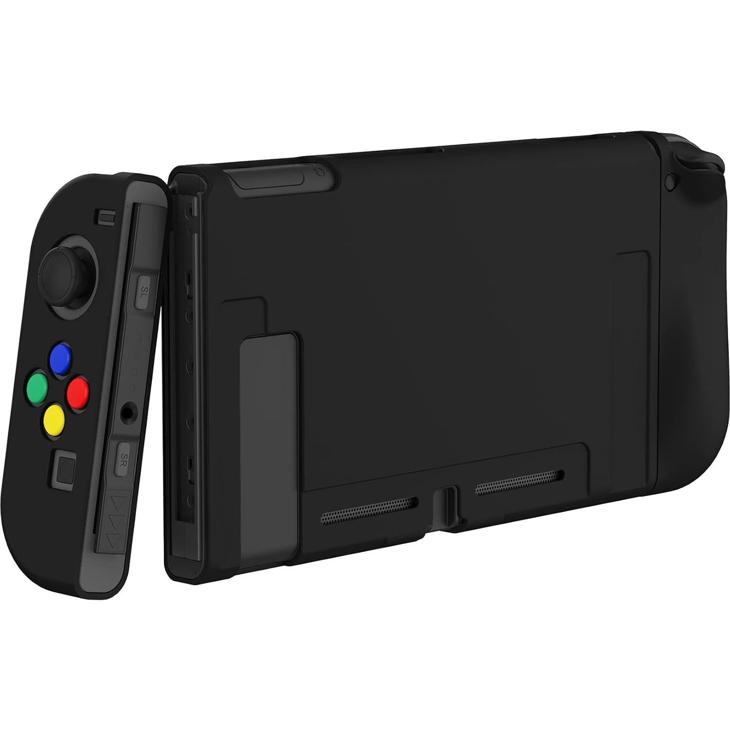 Funda Protectora PlayVital para Nintendo Switch - TPU Slim Negra