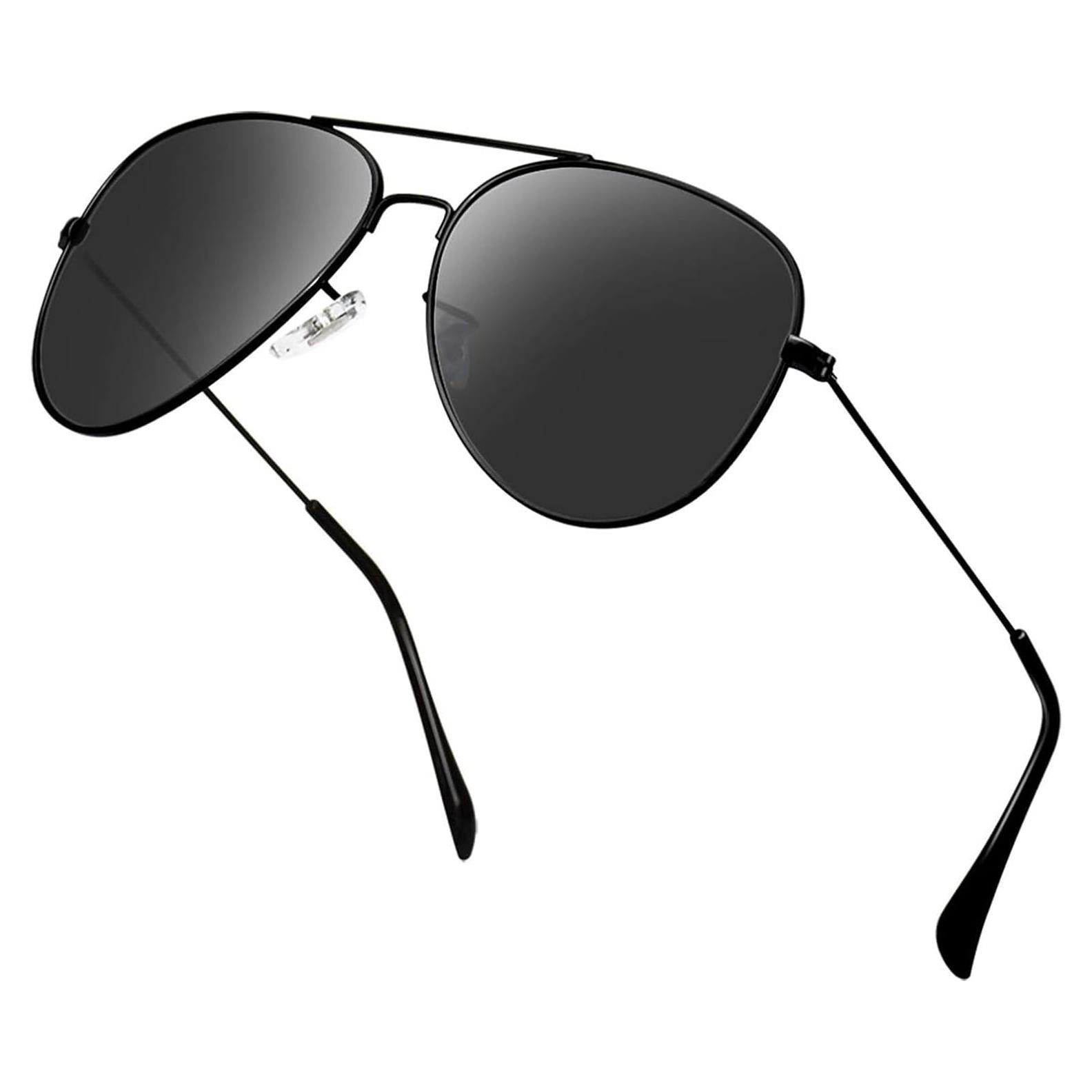 Gafas de sol polarizadas Ziwanule unisex de metal