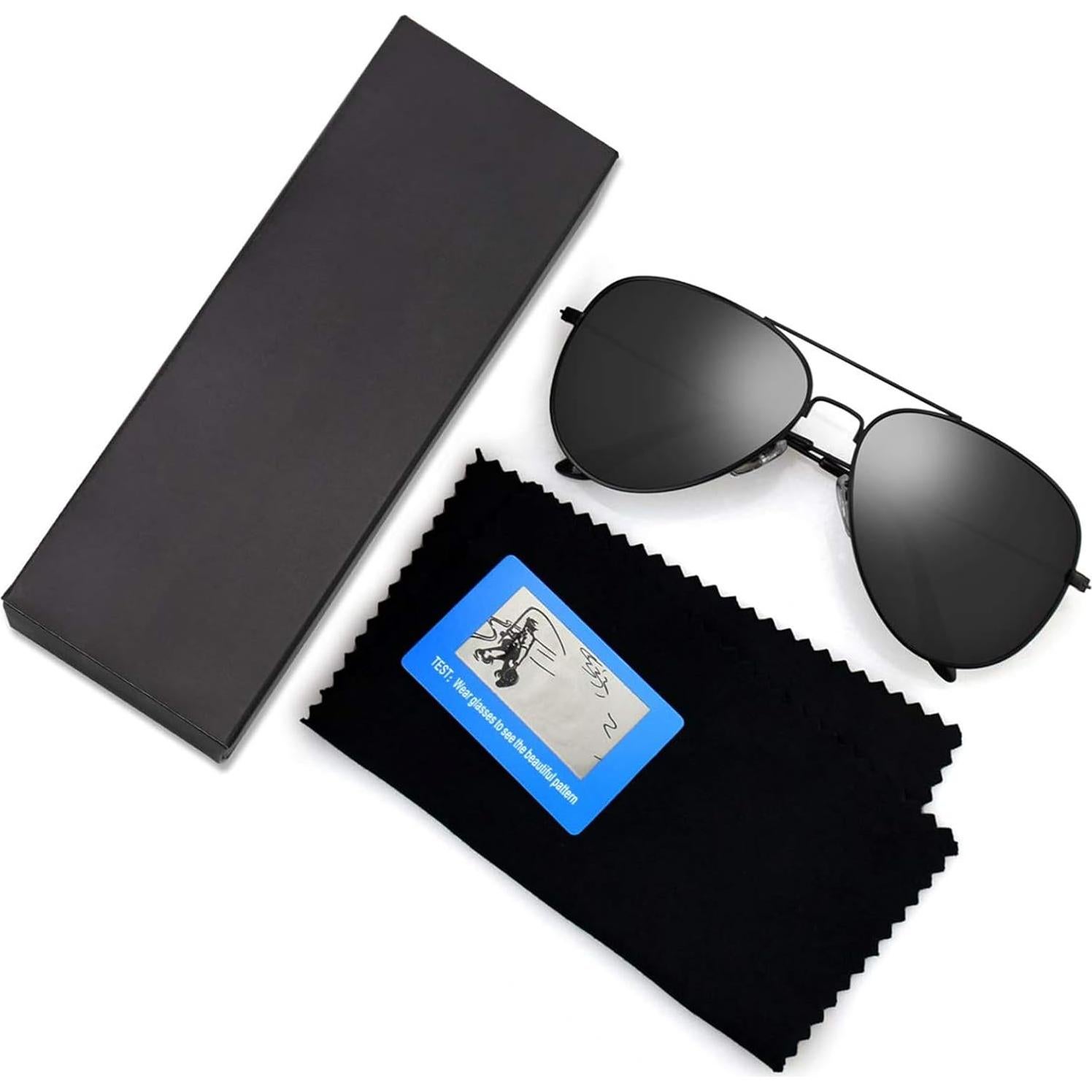 Gafas de sol polarizadas Ziwanule unisex de metal