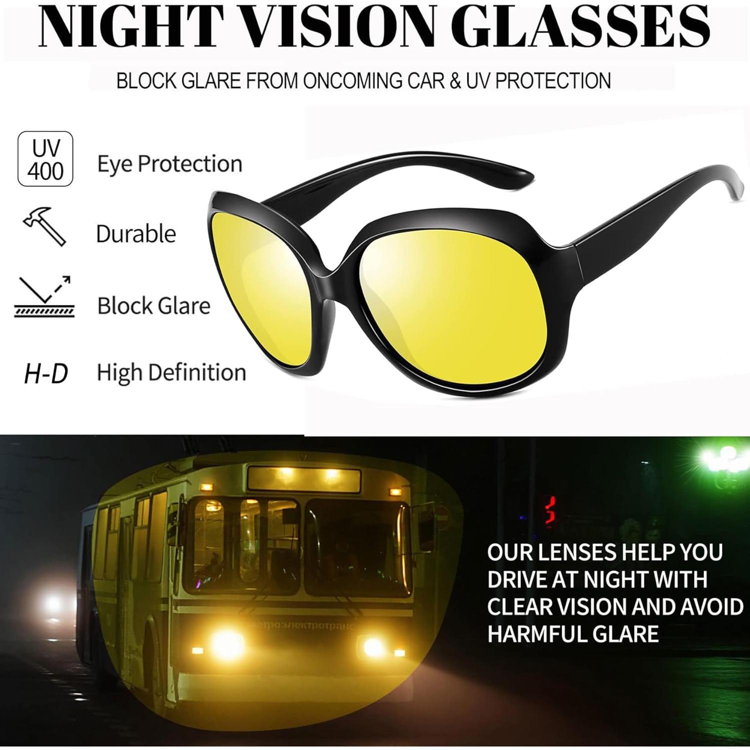 Gafas de sol Joopin amarillas UV400 para mujeres