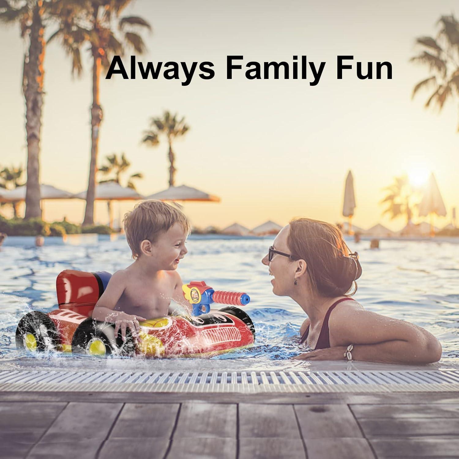 Flotador de piscina 10Leccion camión de bomberos 86 cm