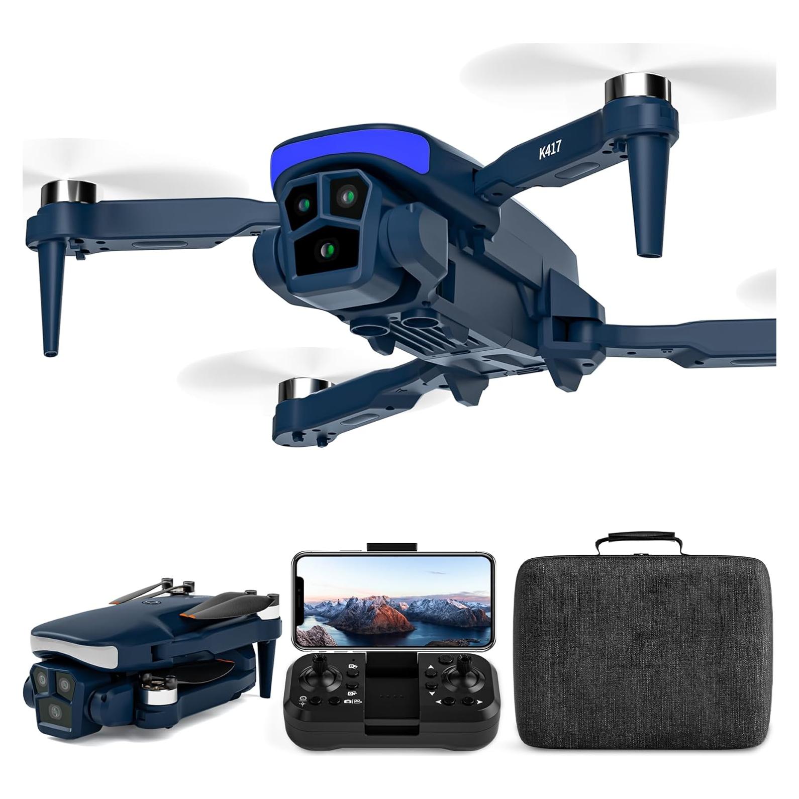 Dron K417 KARUISRC con Cámara 1080p y Control por Gestos