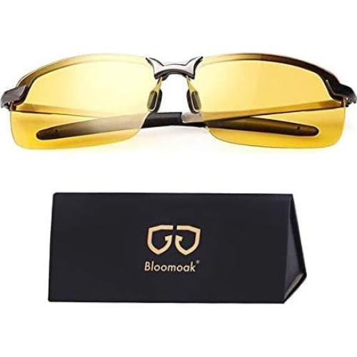 Gafas de Conducción Nocturna B BLOOMOAK Polarizadas UV400