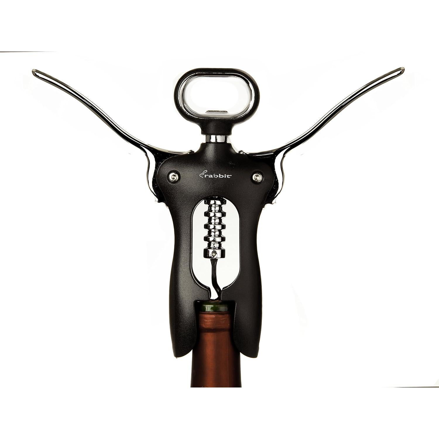 Sacacorchos de Alas Rabbit Plata Universal 20.32 cm