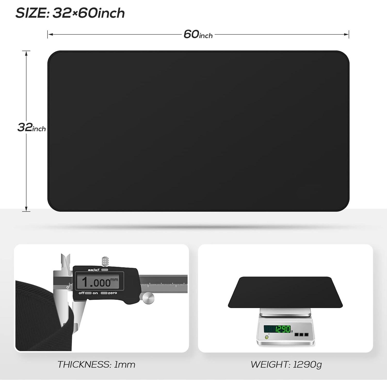 Alfombrilla Ignífuga FLASLD 152x81 cm para Parrilla