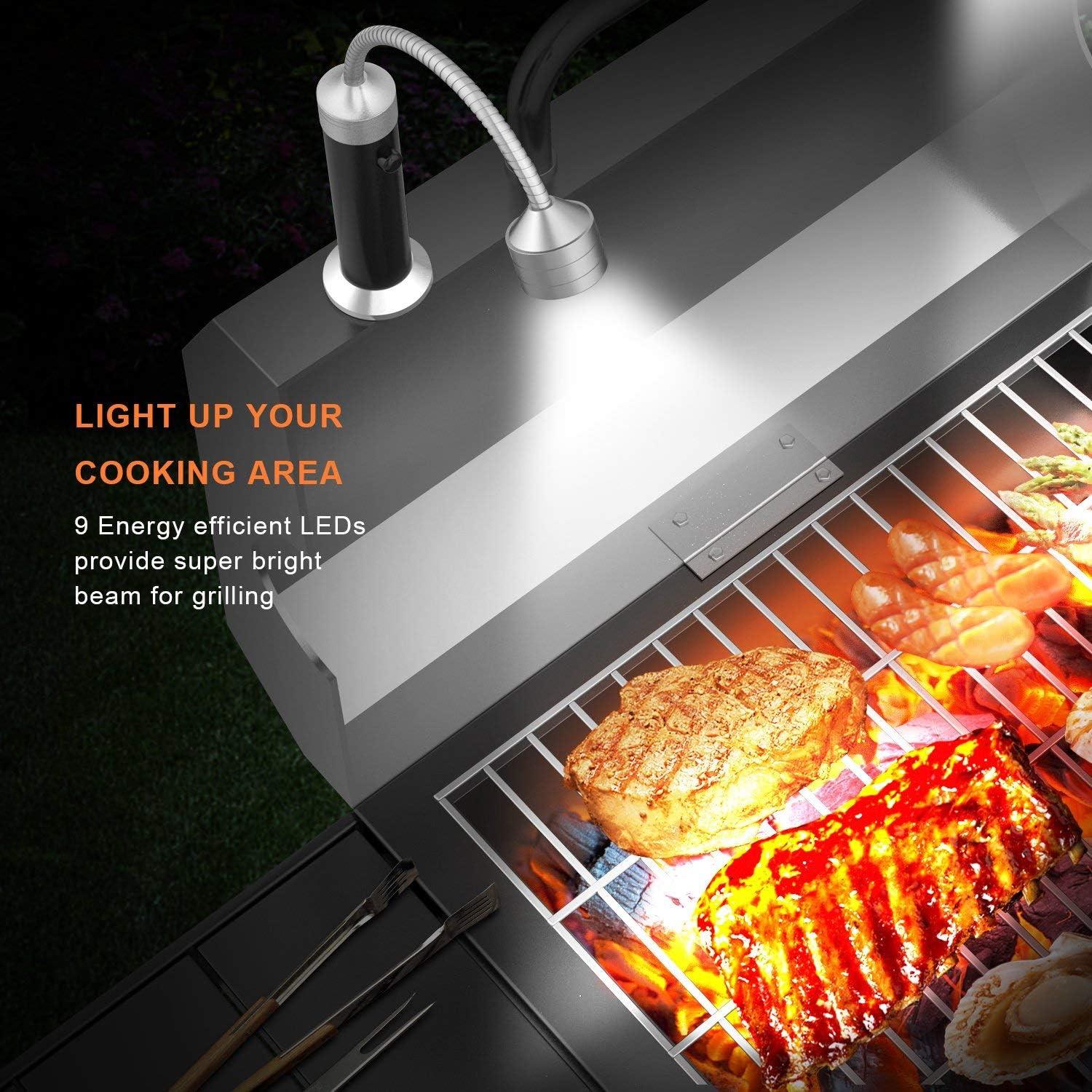 Luz de Barbacoa FIREOR LED Magnética 11 cm Resistente