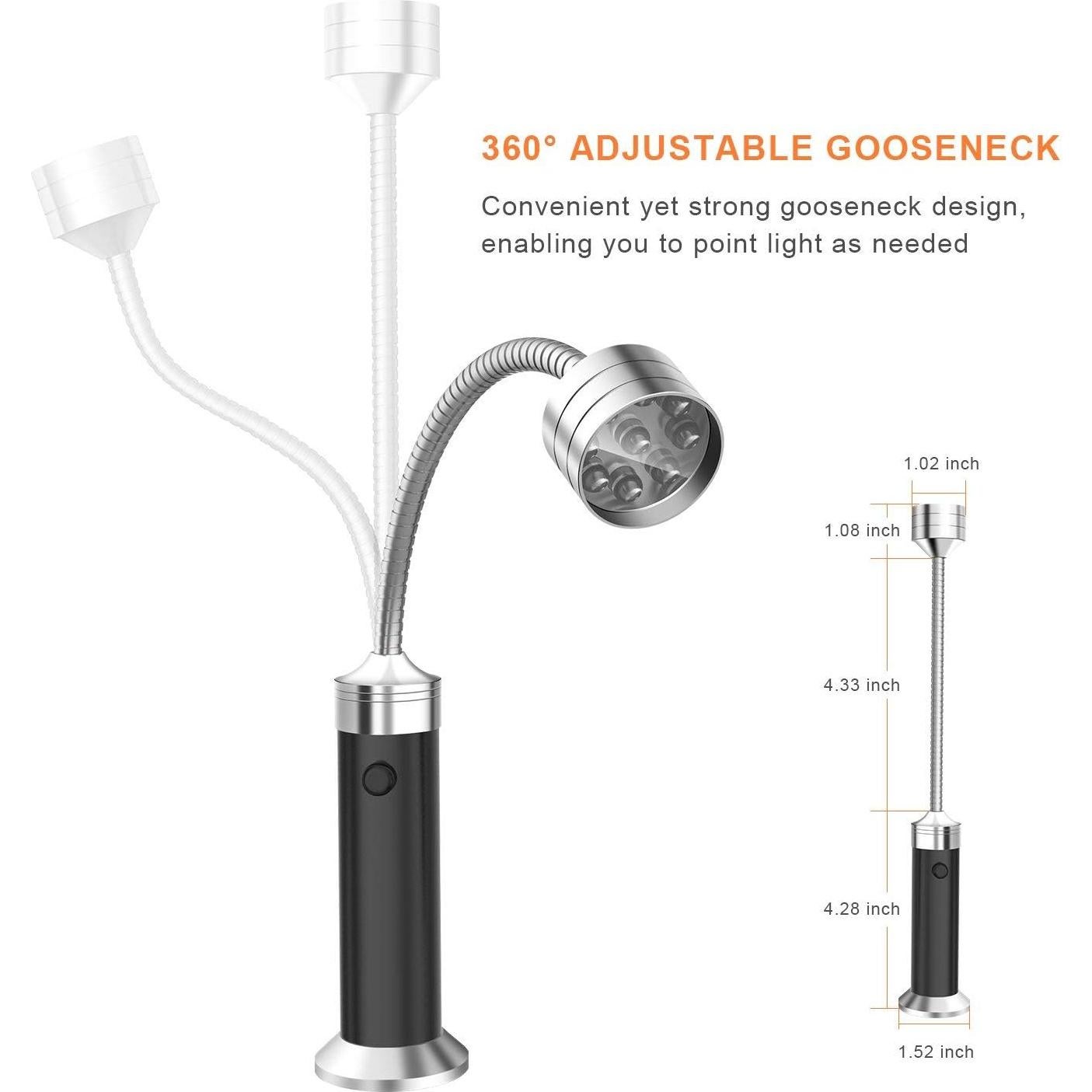 Luz de Barbacoa FIREOR LED Magnética 11 cm Resistente