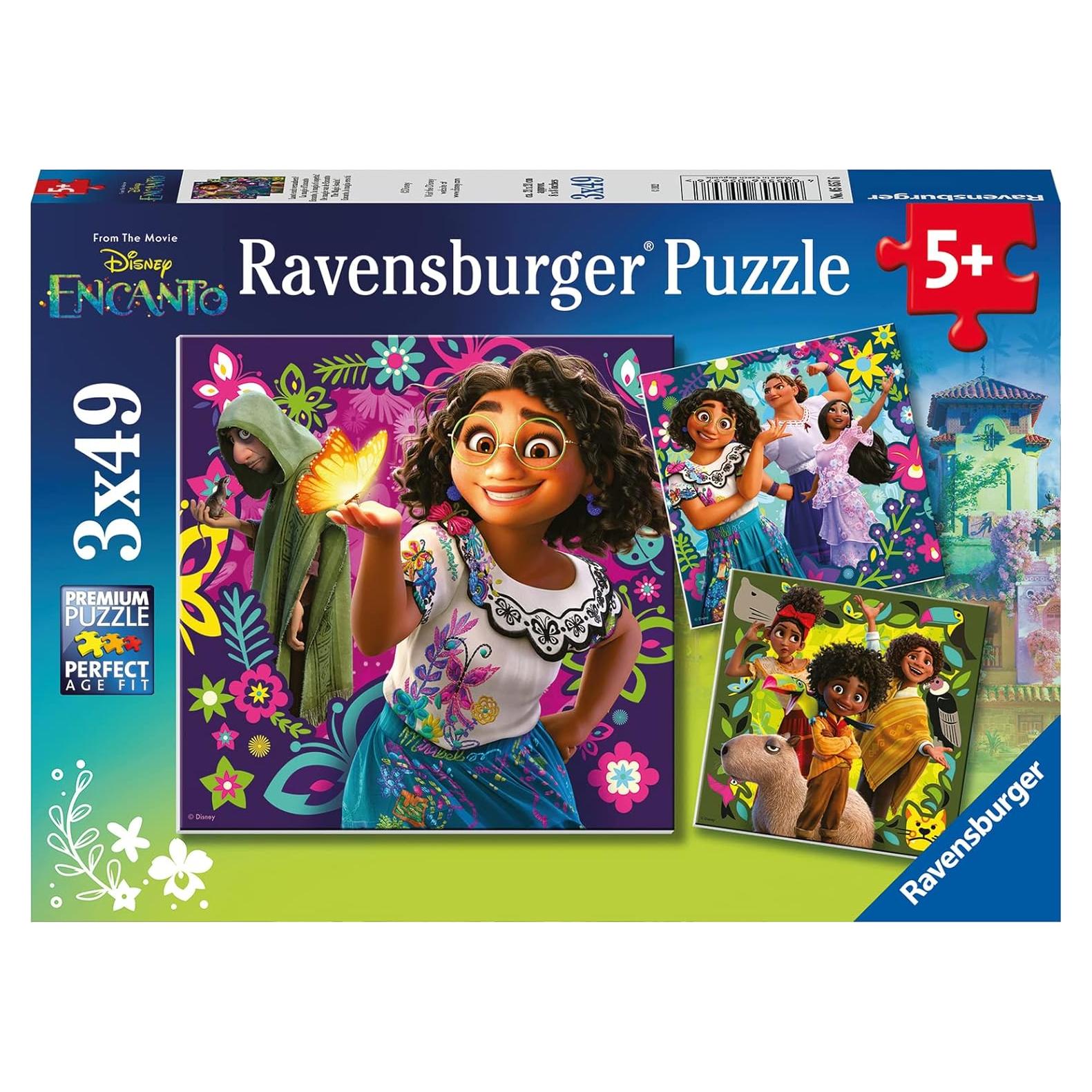 Rompecabezas Ravensburger Disney Encanto 3x49 Piezas Niños