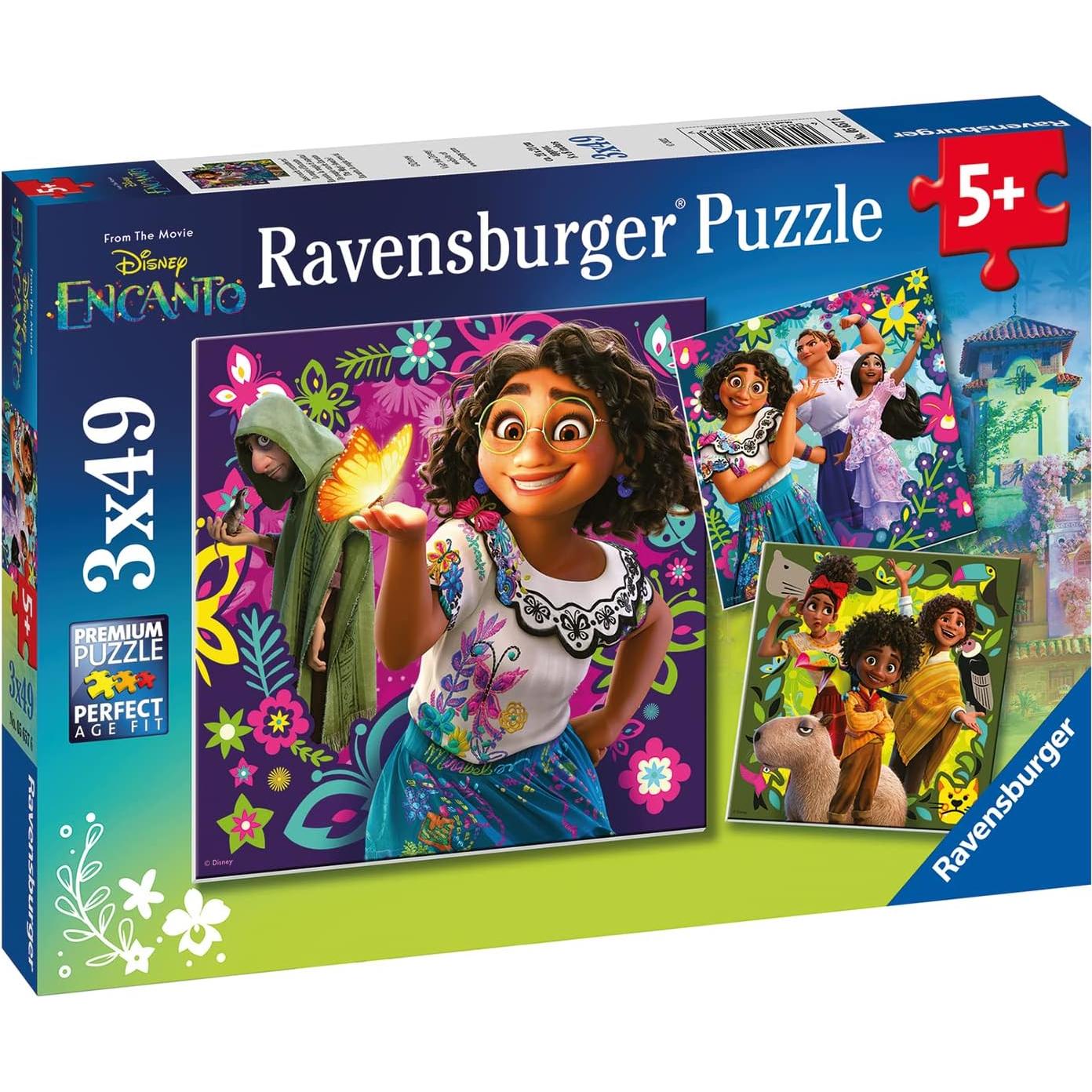 Rompecabezas Ravensburger Disney Encanto 3x49 Piezas Niños