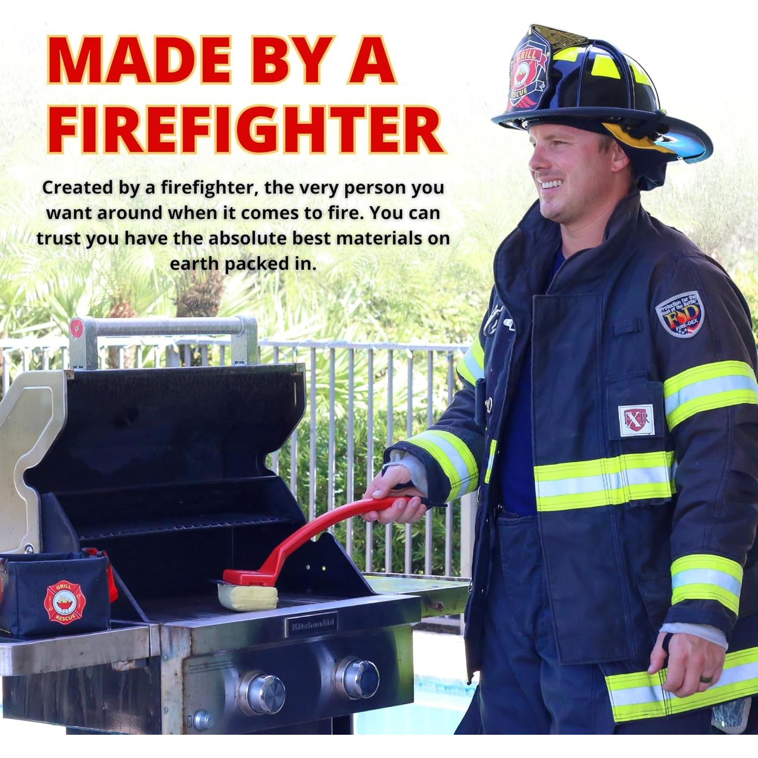 Cepillo de limpieza Grill Rescue - Sin cerdas, 427 g