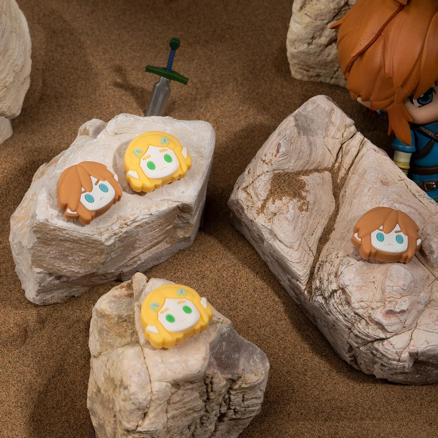 Tapas de Agarre para Pulgar Play+ para Nintendo Switch - 4 Piezas