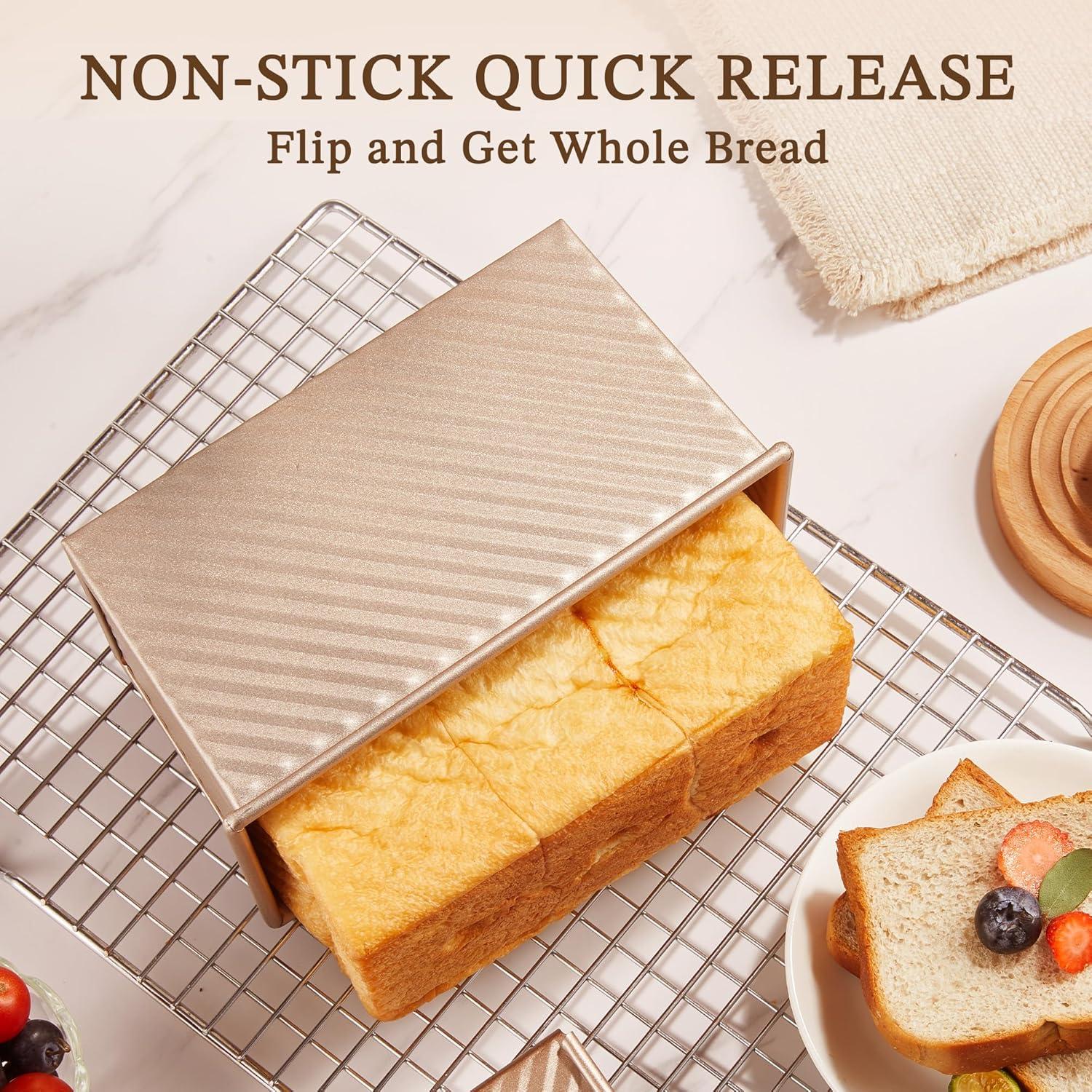 Molde para Pan Pullman KITESSENSU Antiadherente 0.45 kg