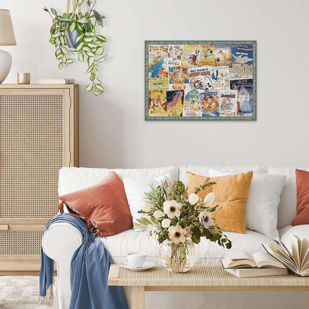 Rompecabezas Ravensburger Vintage Disney 1000 Piezas Adultos