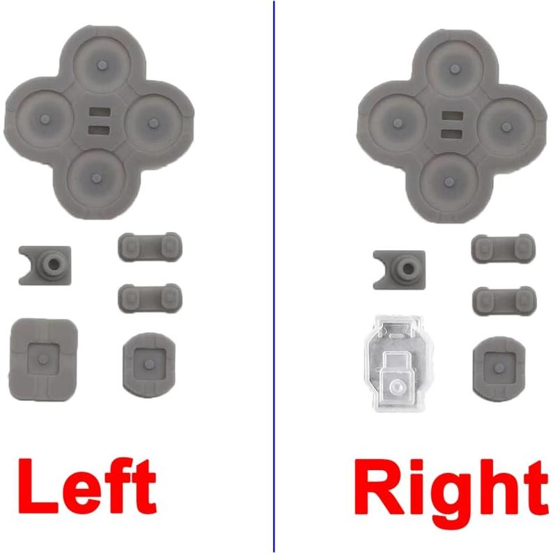 Almohadillas de Goma Conductiva MYPUQIAO para Joy-con Switch