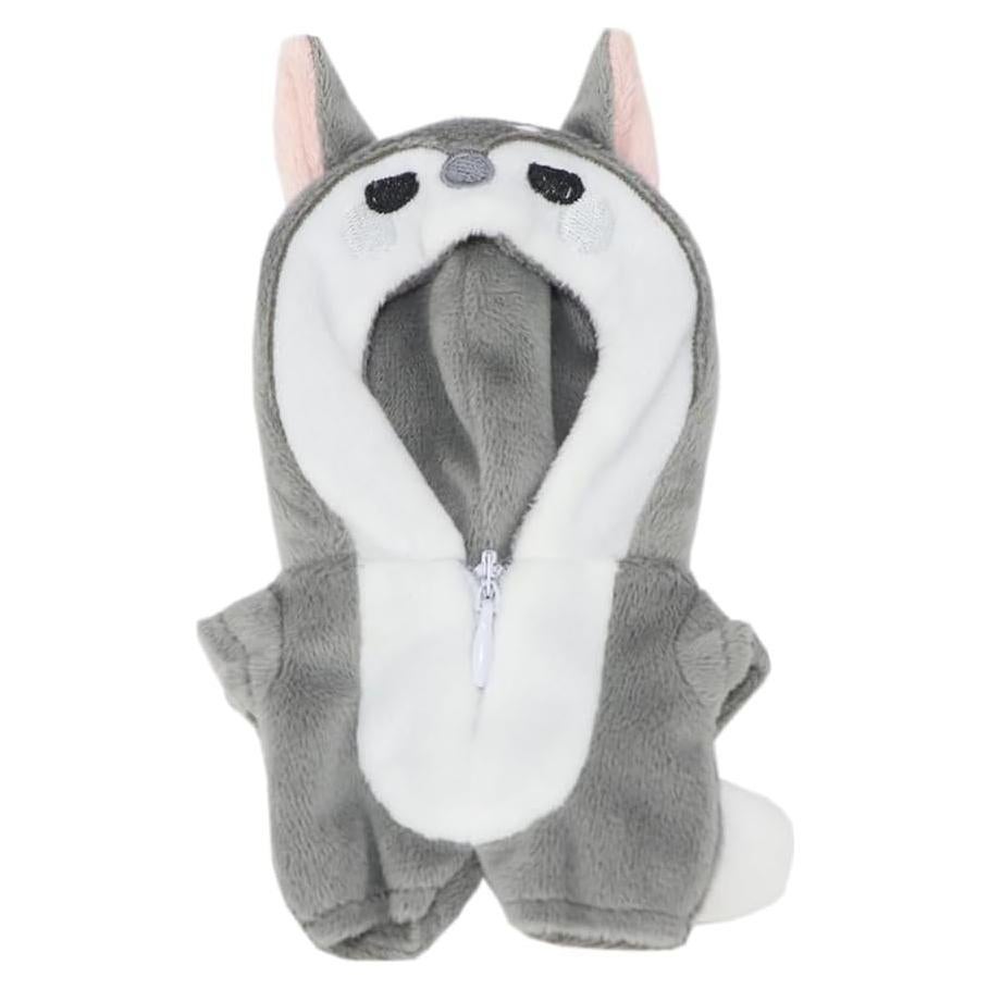 Ropa de Muñeca de Peluche 10cm niannyyhouse Traje Dinosaurio