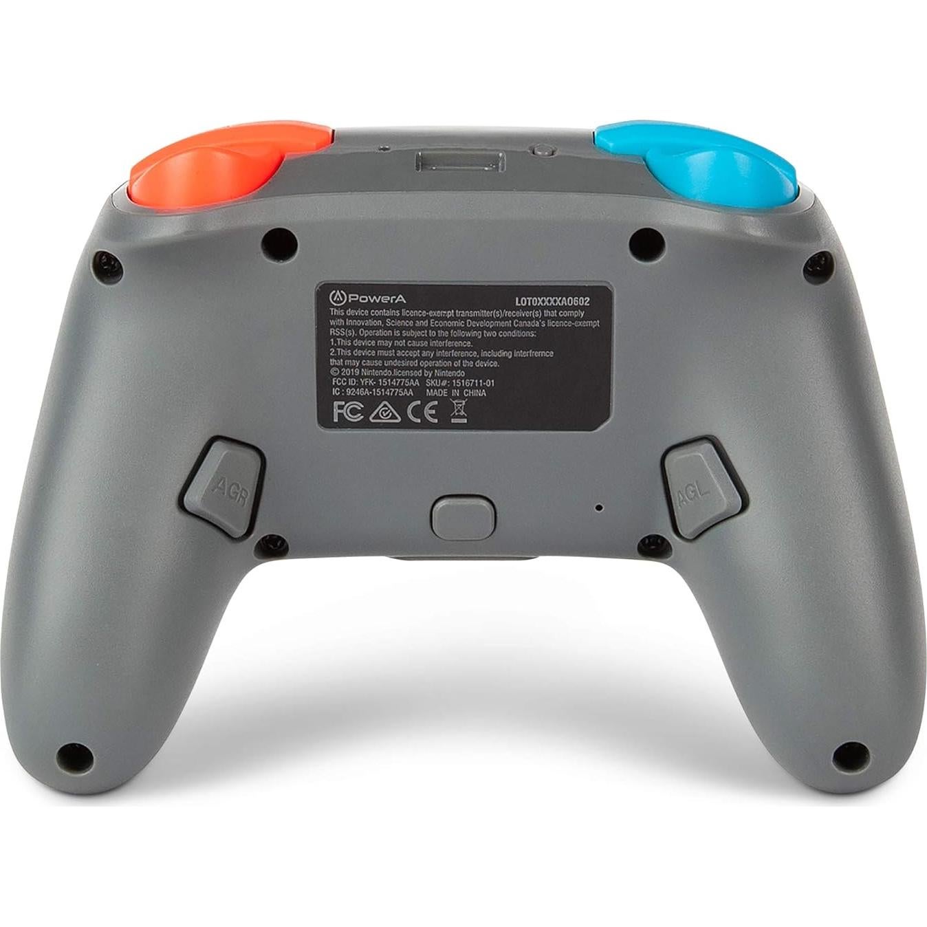 Controlador Inalámbrico PowerA Nano para Nintendo Switch - Gris