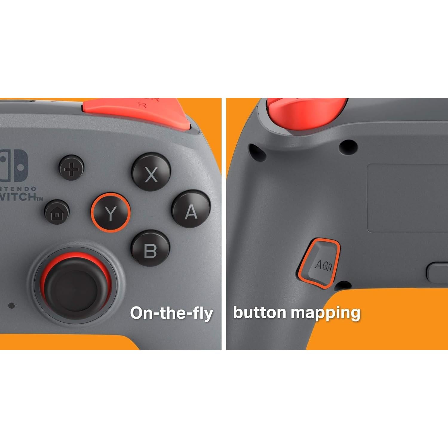 Controlador Inalámbrico PowerA Nano para Nintendo Switch - Gris