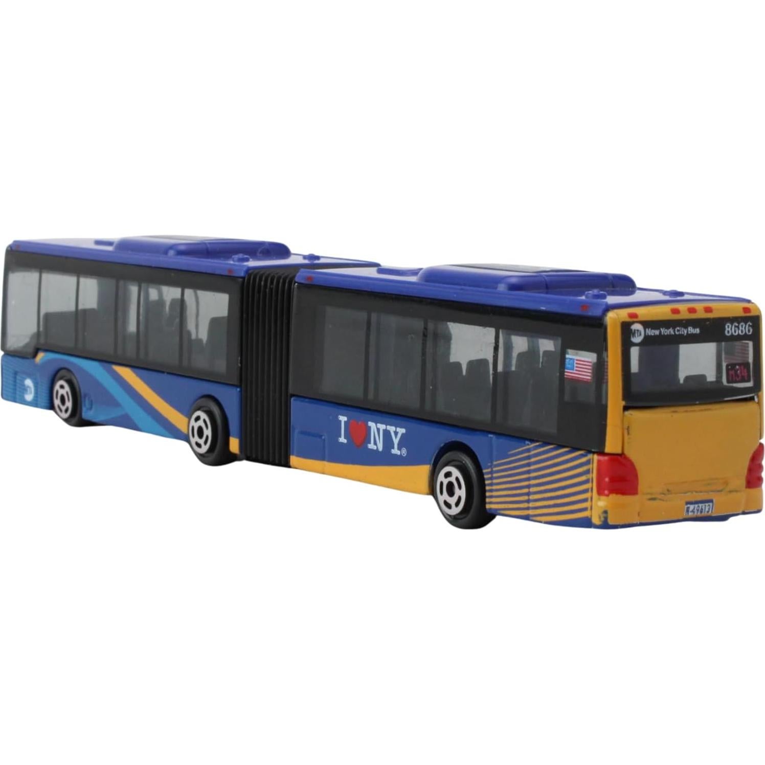 Autobús Articulado Daron MTA 15.24 cm Multicolor