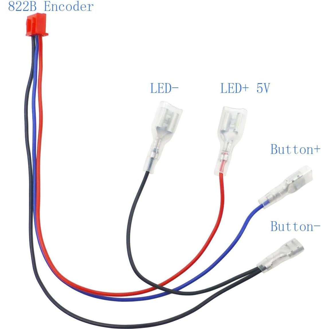 Kit Codificador USB Zero Delay SJ@JX para Joystick LED DIY