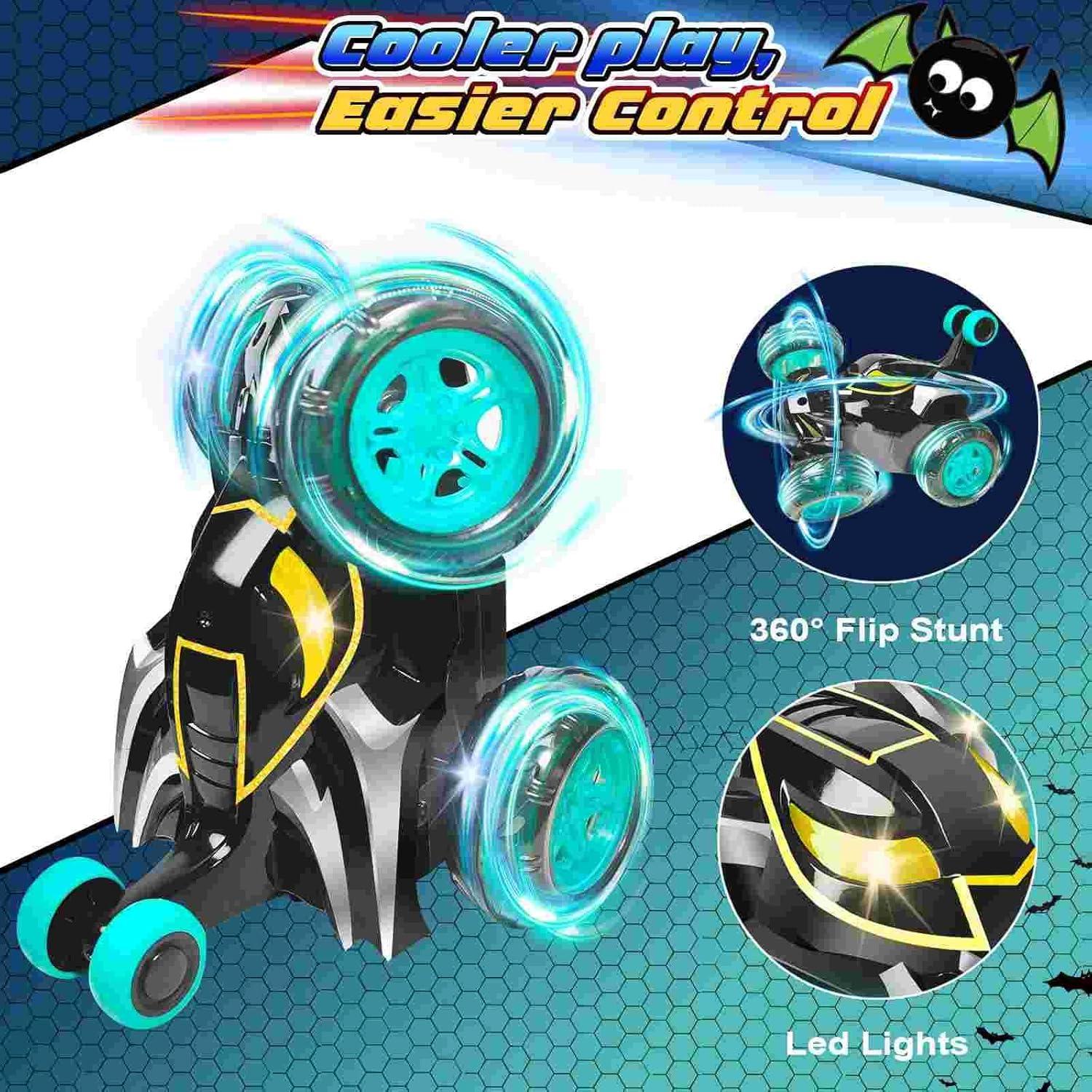 Coche RC Murciélago Logth 4WD Acrobático con Luces LED