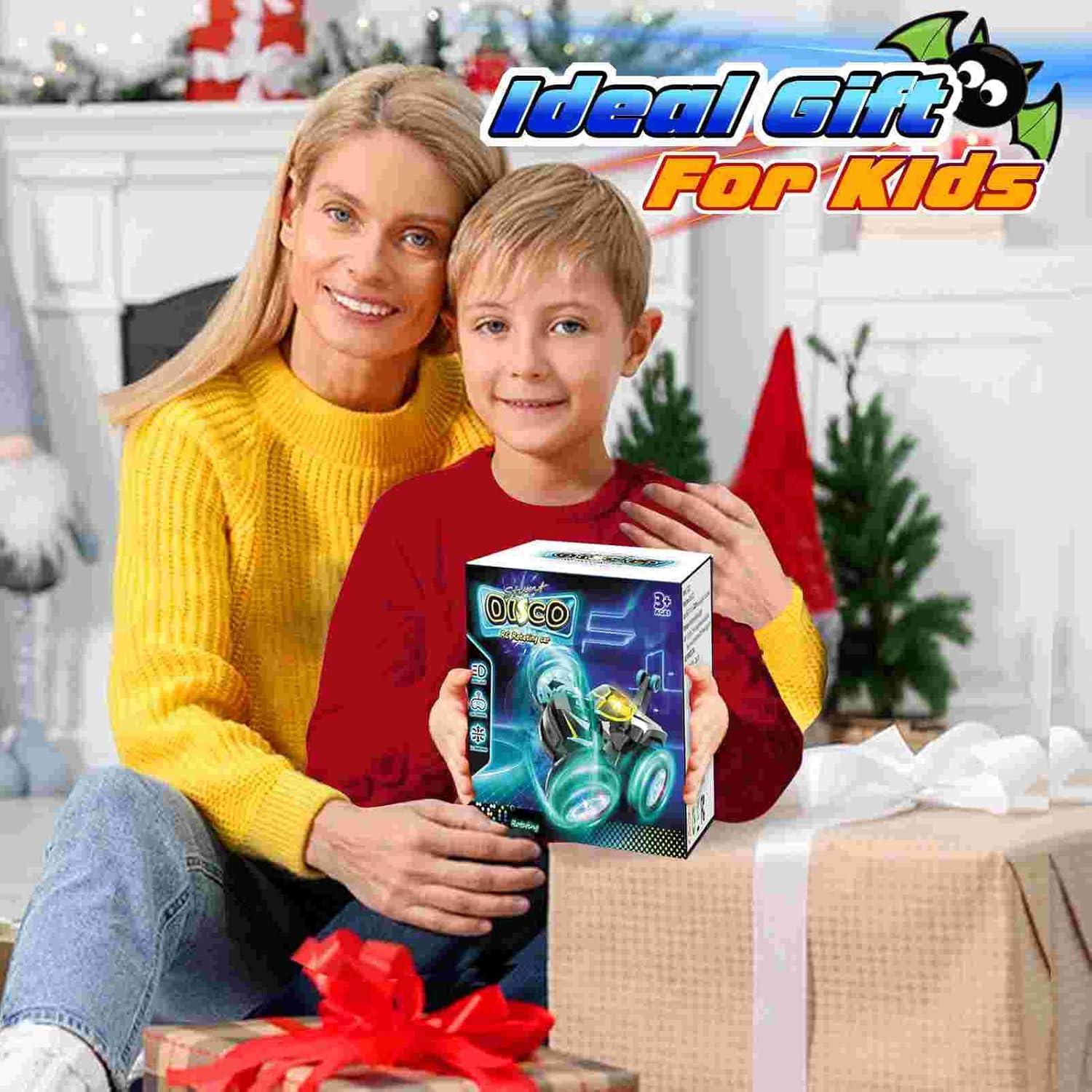 Coche RC Murciélago Logth 4WD Acrobático con Luces LED