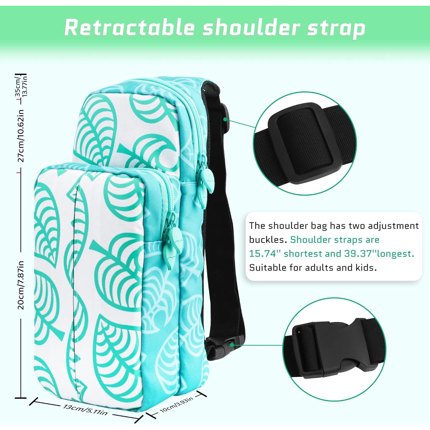 Bolsa de Viaje GLDRAM para Nintendo Switch con Funda y Accesorios