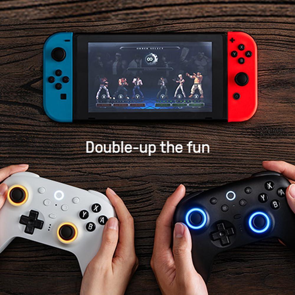 Controlador Bluetooth 8BitDo Ultimate 2 para Switch y PC