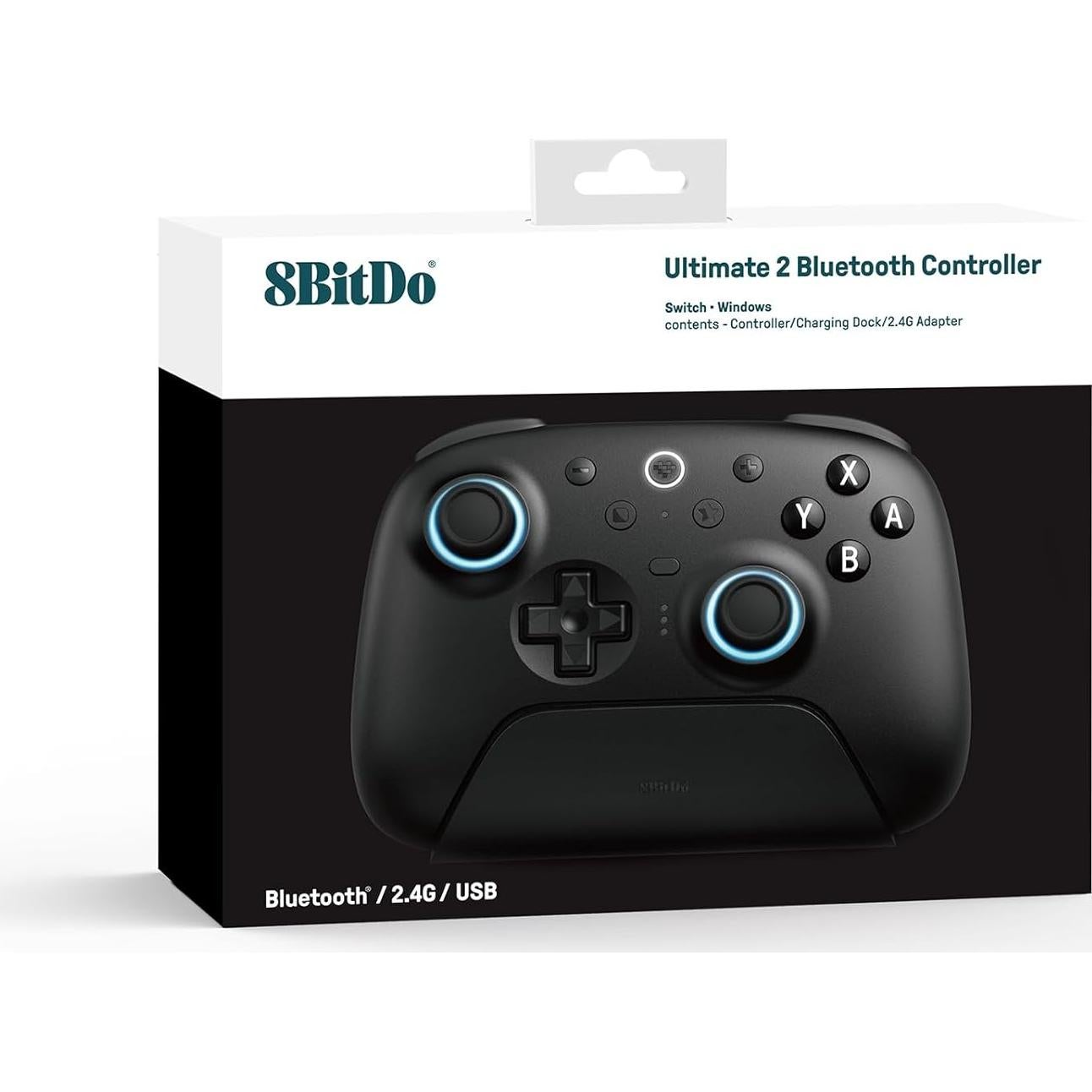 Controlador Bluetooth 8BitDo Ultimate 2 para Switch y PC