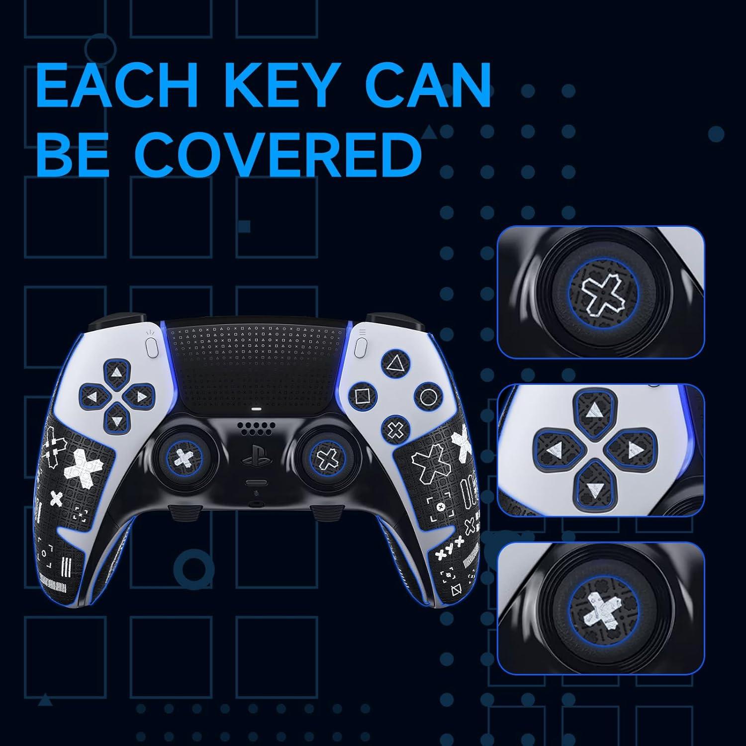 Agarraderas Antideslizantes JEMDO para Controlador PS5 Edge