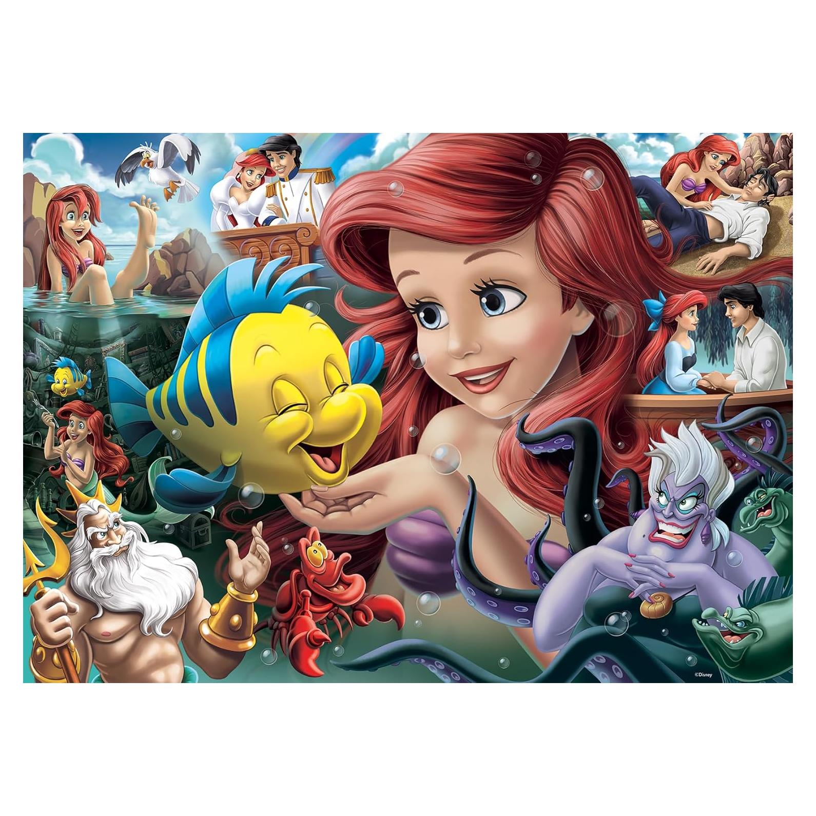 Rompecabezas Ravensburger 1000 Piezas Disney La Sirenita