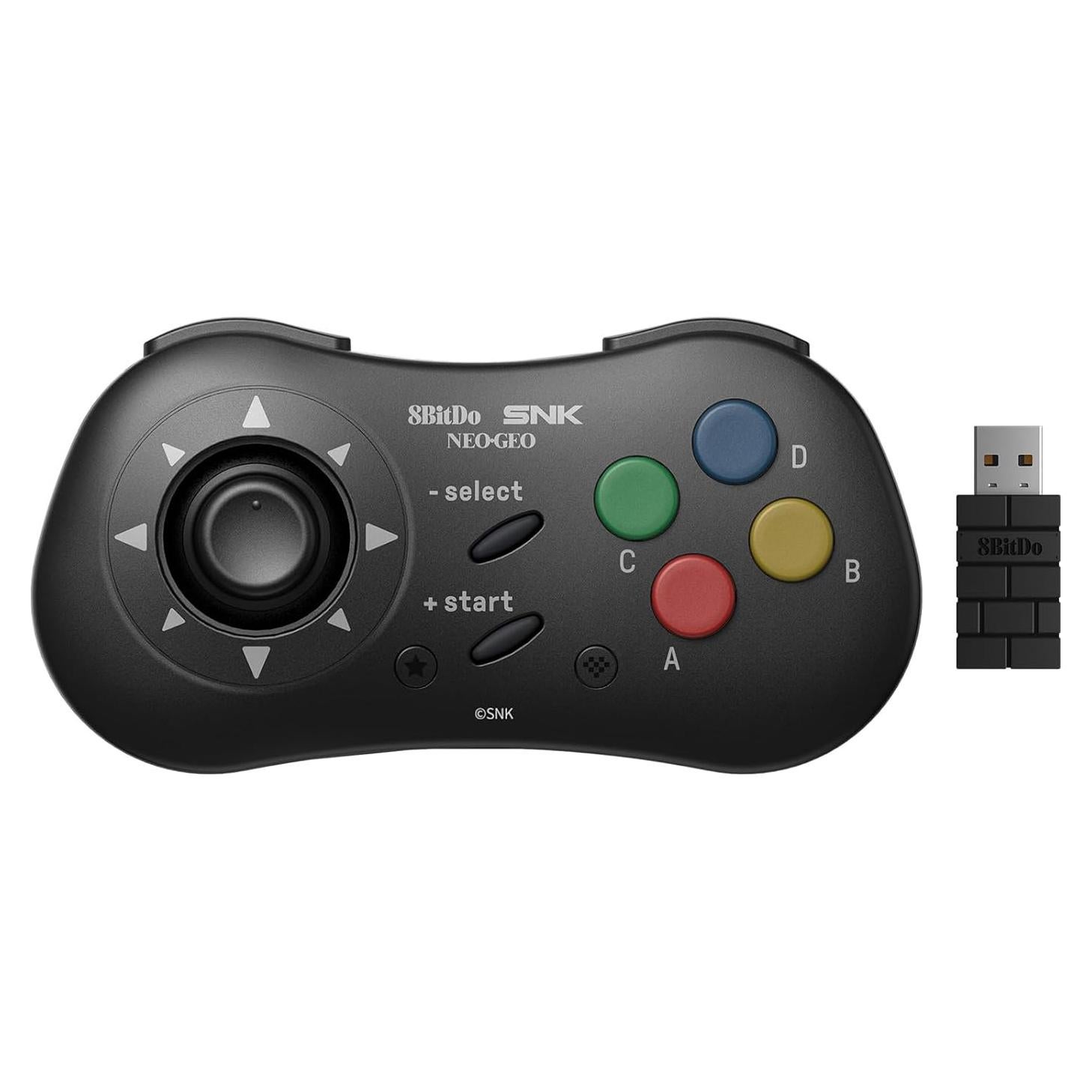 Controlador Inalámbrico 8Bitdo NEOGEO Negro para Windows y Android