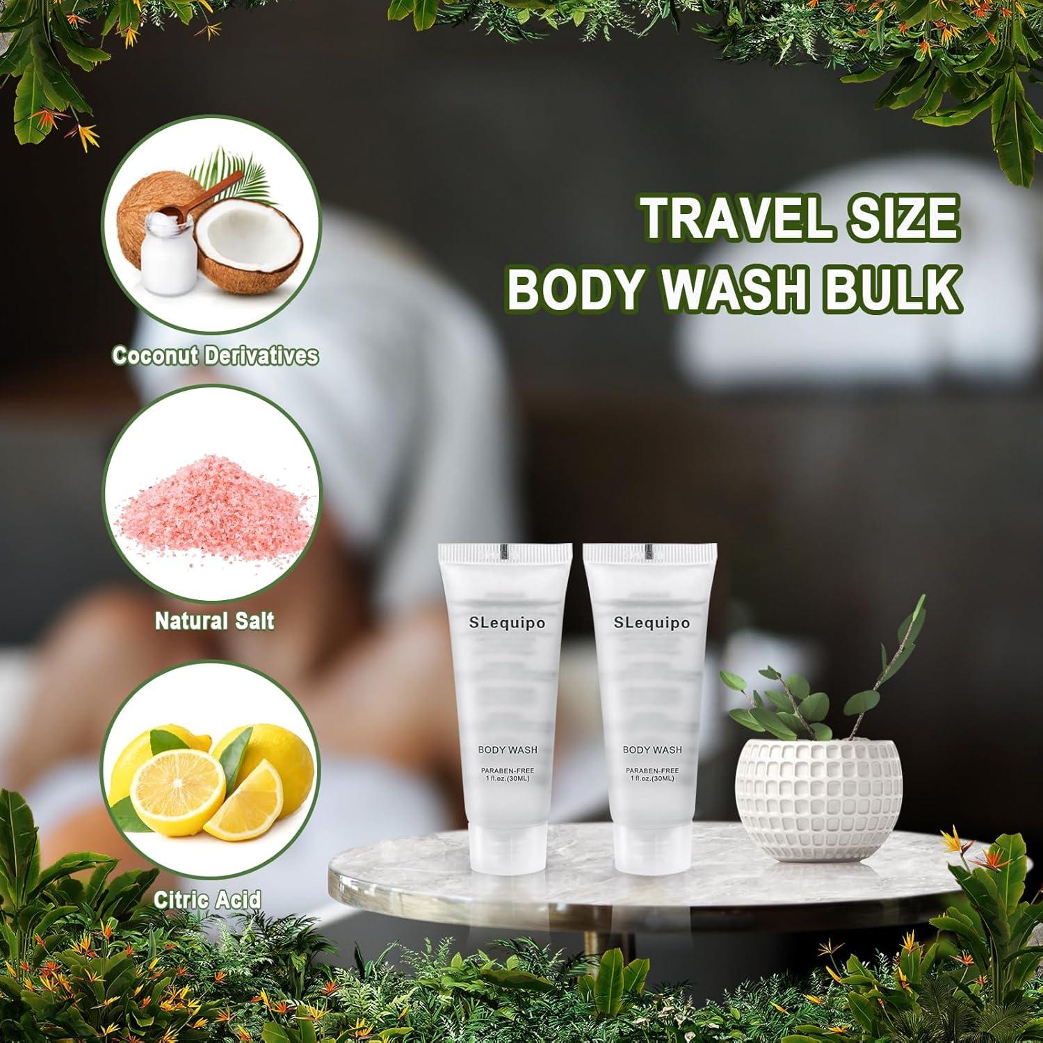 Gel de Ducha Mini SLequipo 30 Paquete 30 ml Fragancia Neutra