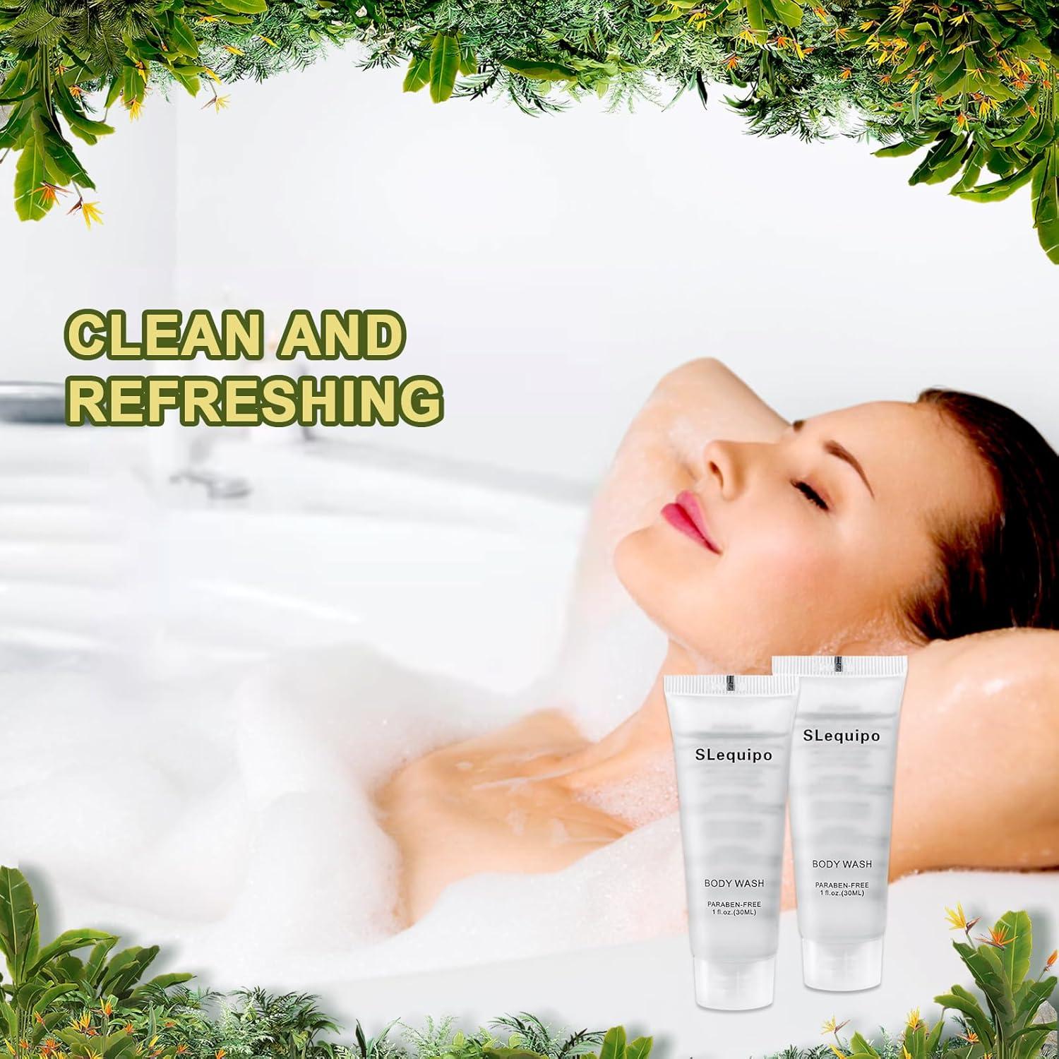 Gel de Ducha Mini SLequipo 30 Paquete 30 ml Fragancia Neutra