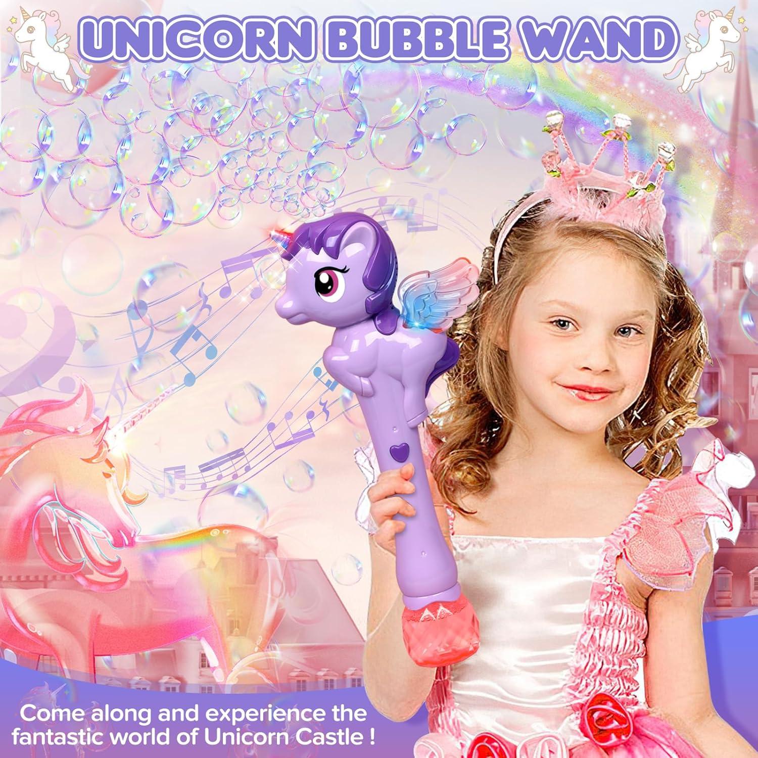 Varita de Burbuja Unicornio Dolanus para Niños 3-6 Años