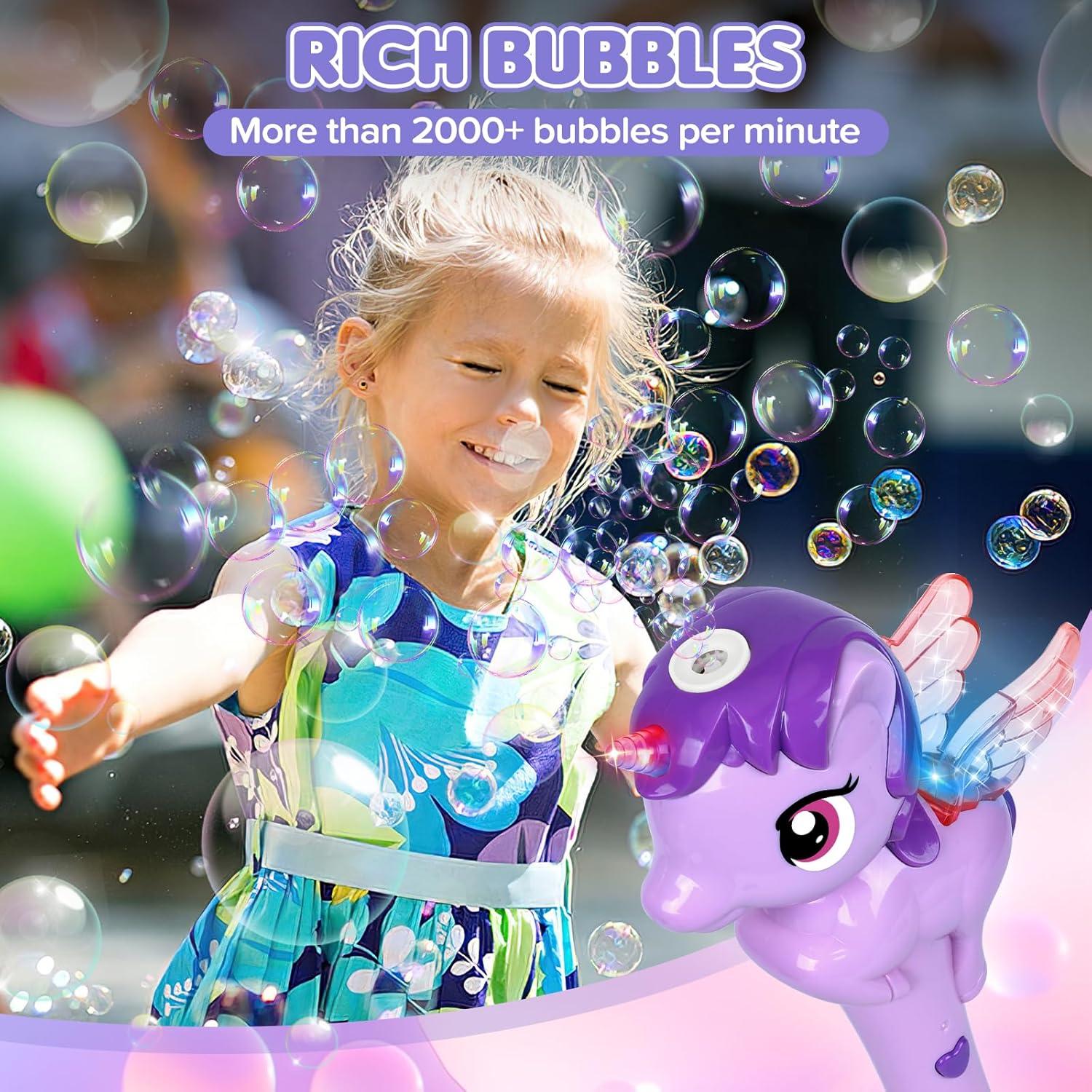 Varita de Burbuja Unicornio Dolanus para Niños 3-6 Años