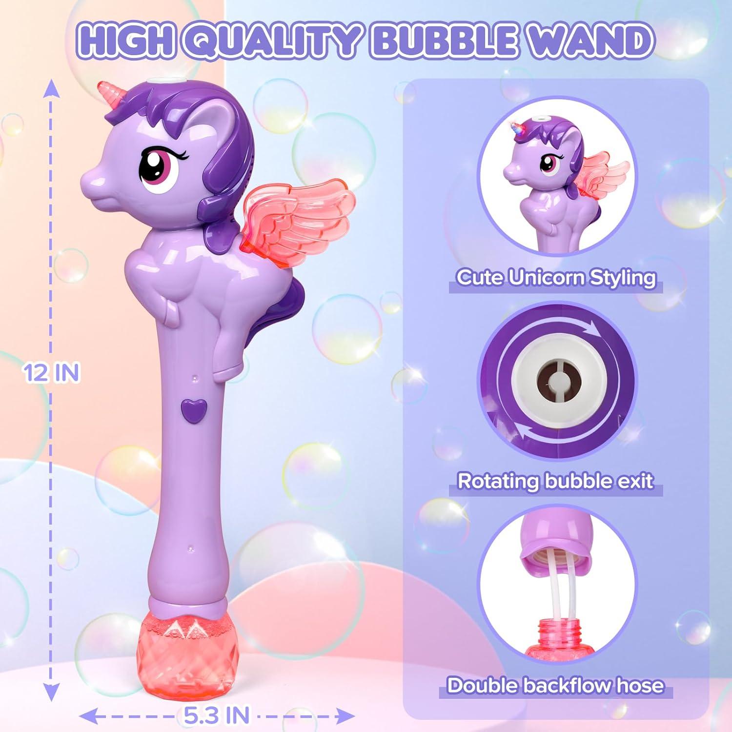 Varita de Burbuja Unicornio Dolanus para Niños 3-6 Años