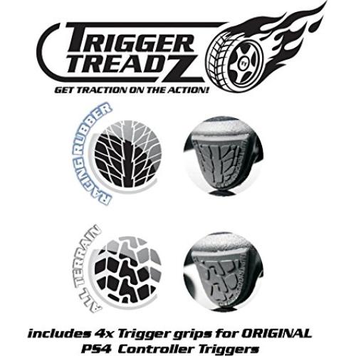 Gomas Antideslizantes para Gatillos Snakebyte PS4 - 4 Piezas