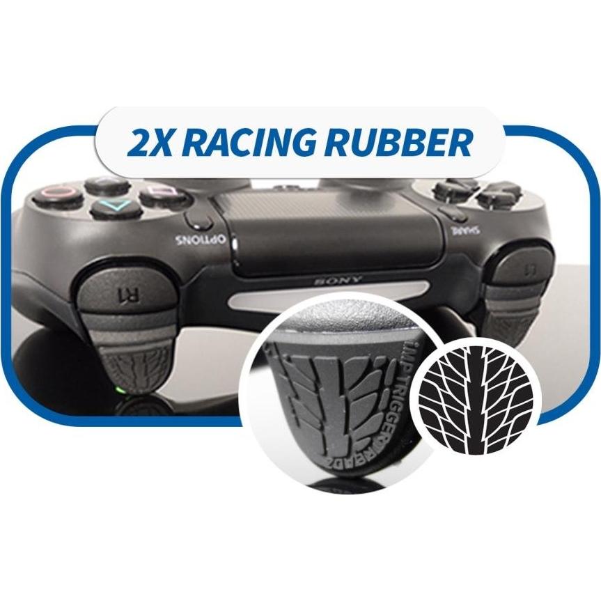 Gomas Antideslizantes para Gatillos Snakebyte PS4 - 4 Piezas