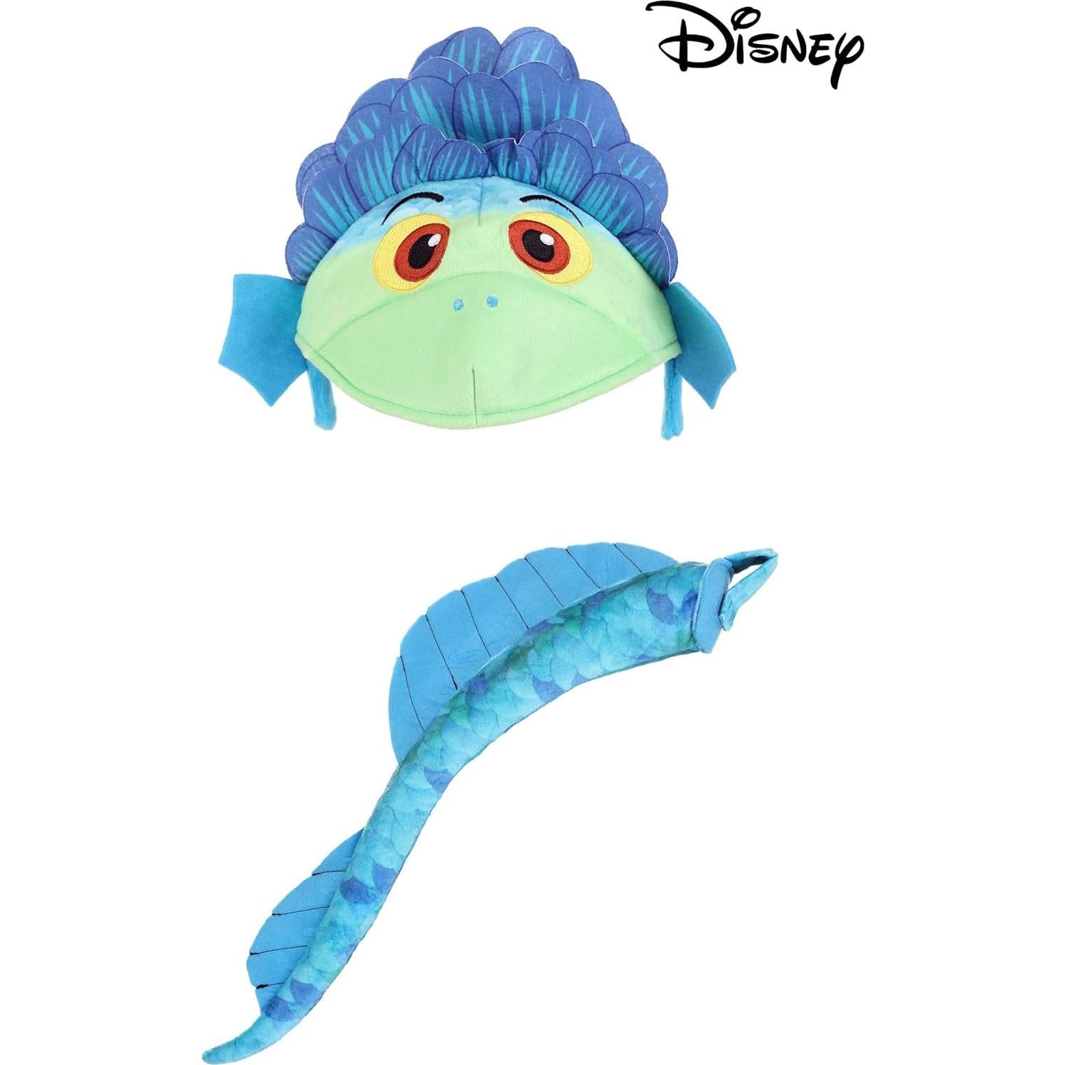 Disfraz de Adulto Pixar Luca - Diadema y Cola Suaves Licencia Oficial