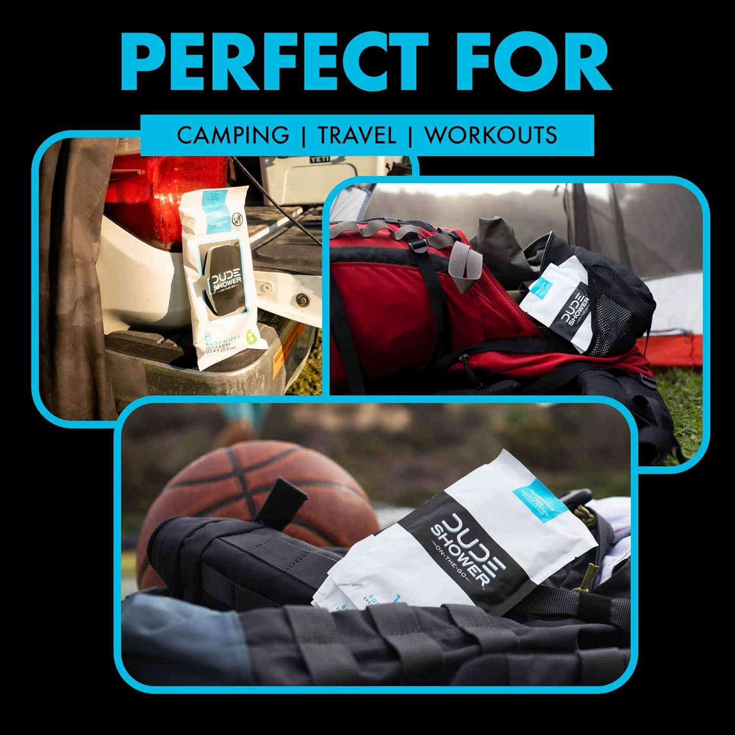 Toallitas DUDE - Paquete de 3 toallitas grandes sin fragancia