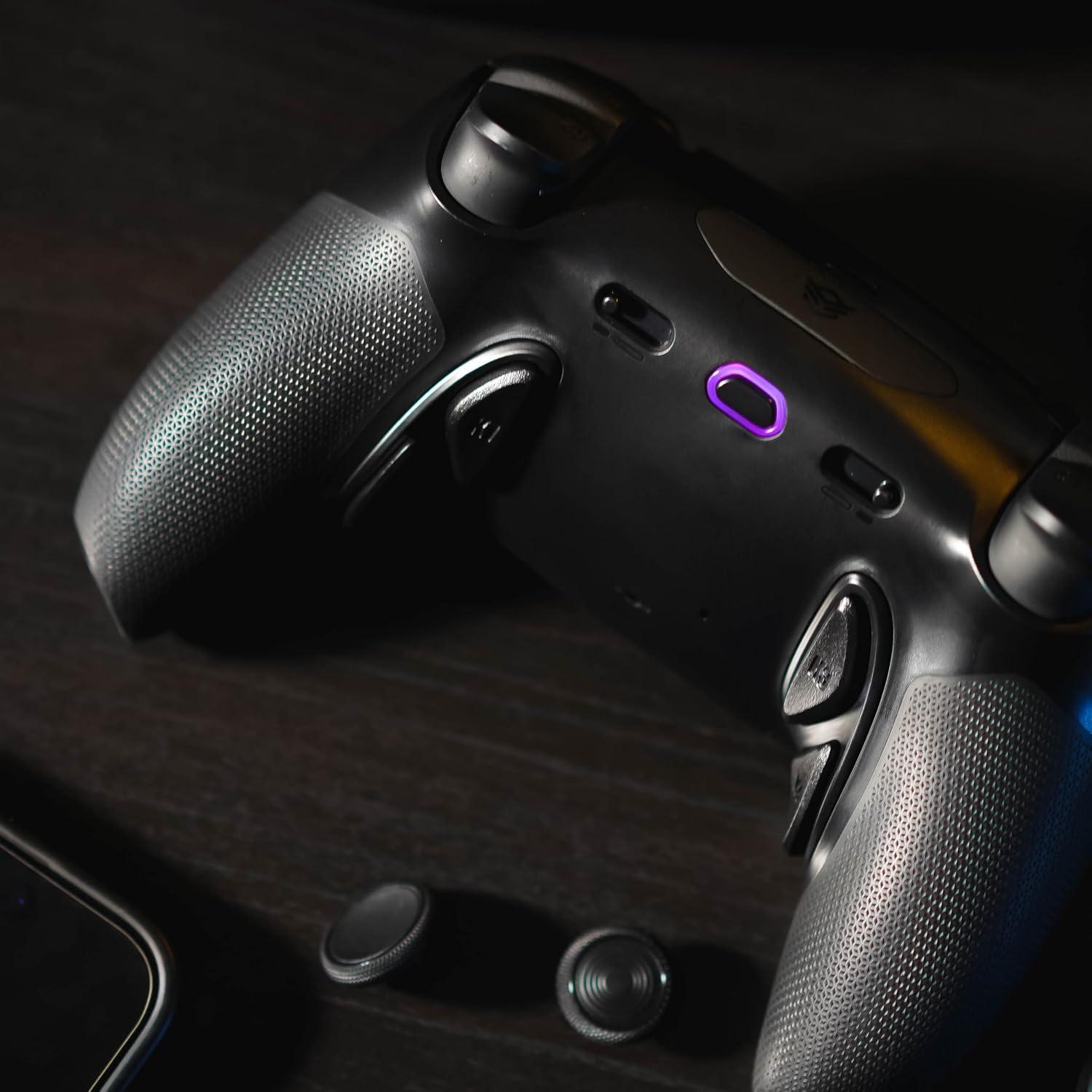 Controlador eSports HexGaming Phantom PS5/PC - Caos Negro