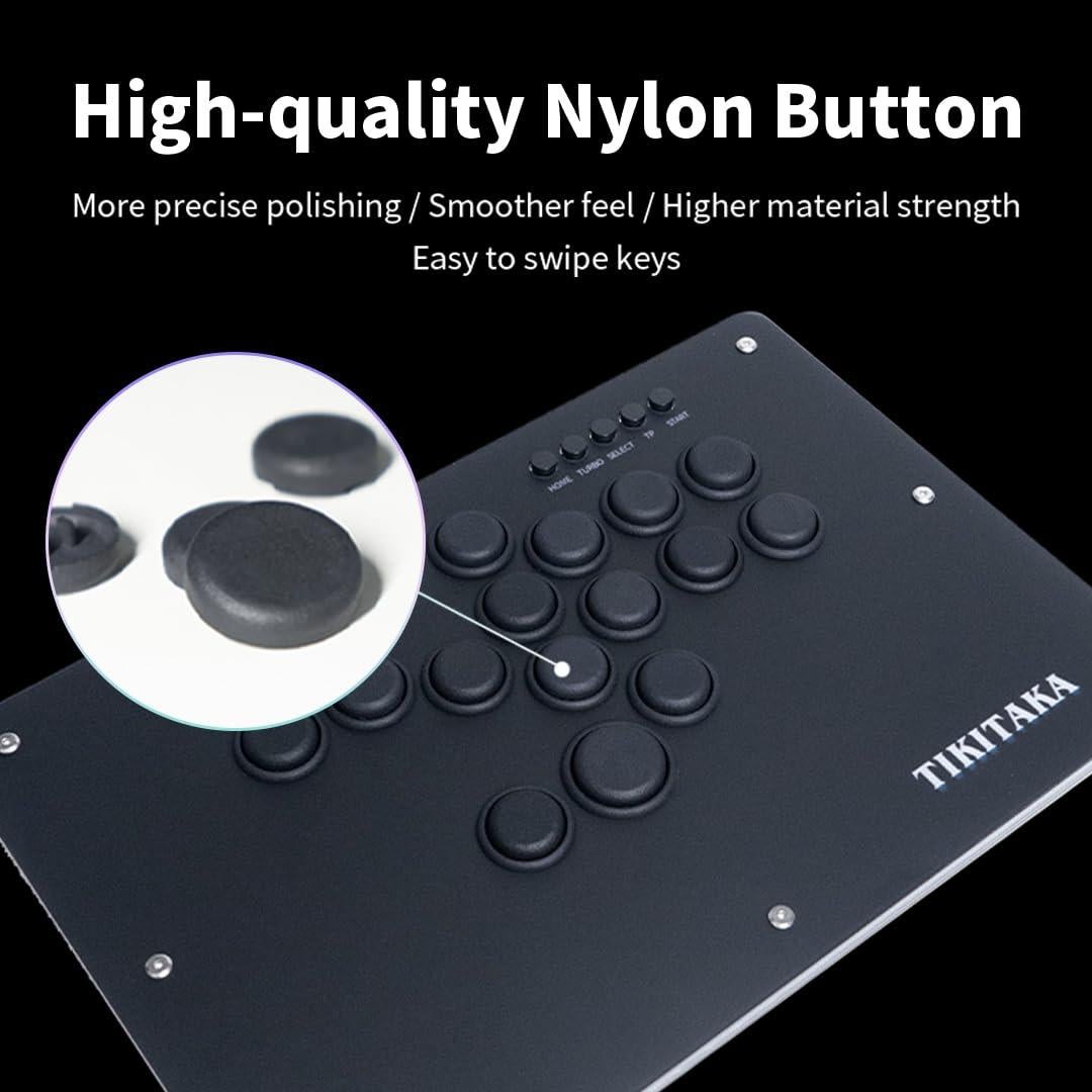 Controlador Arcade TIKITAKA Deluxe16B 16 Botones Sin Joystick