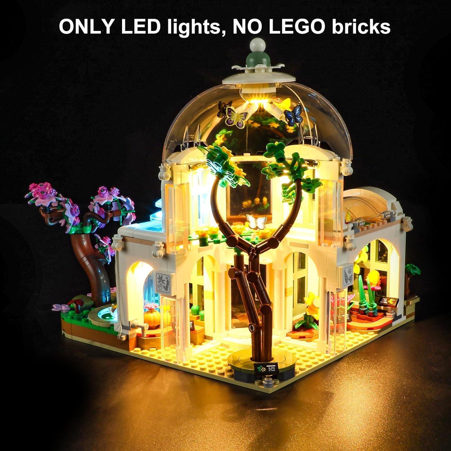 Juego de luces LED Vaodest para Lego 41757 Jardín Botánico