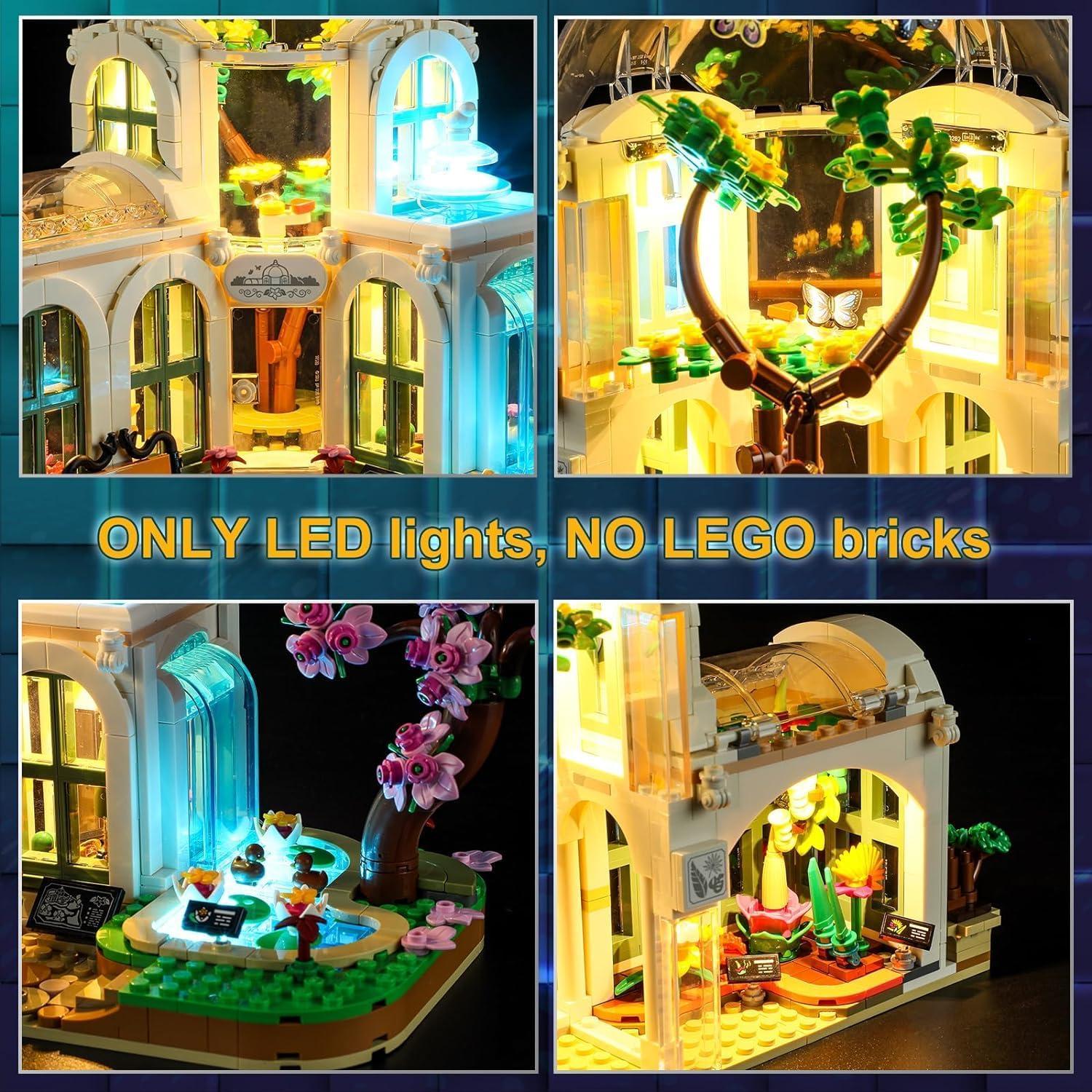Juego de luces LED Vaodest para Lego 41757 Jardín Botánico