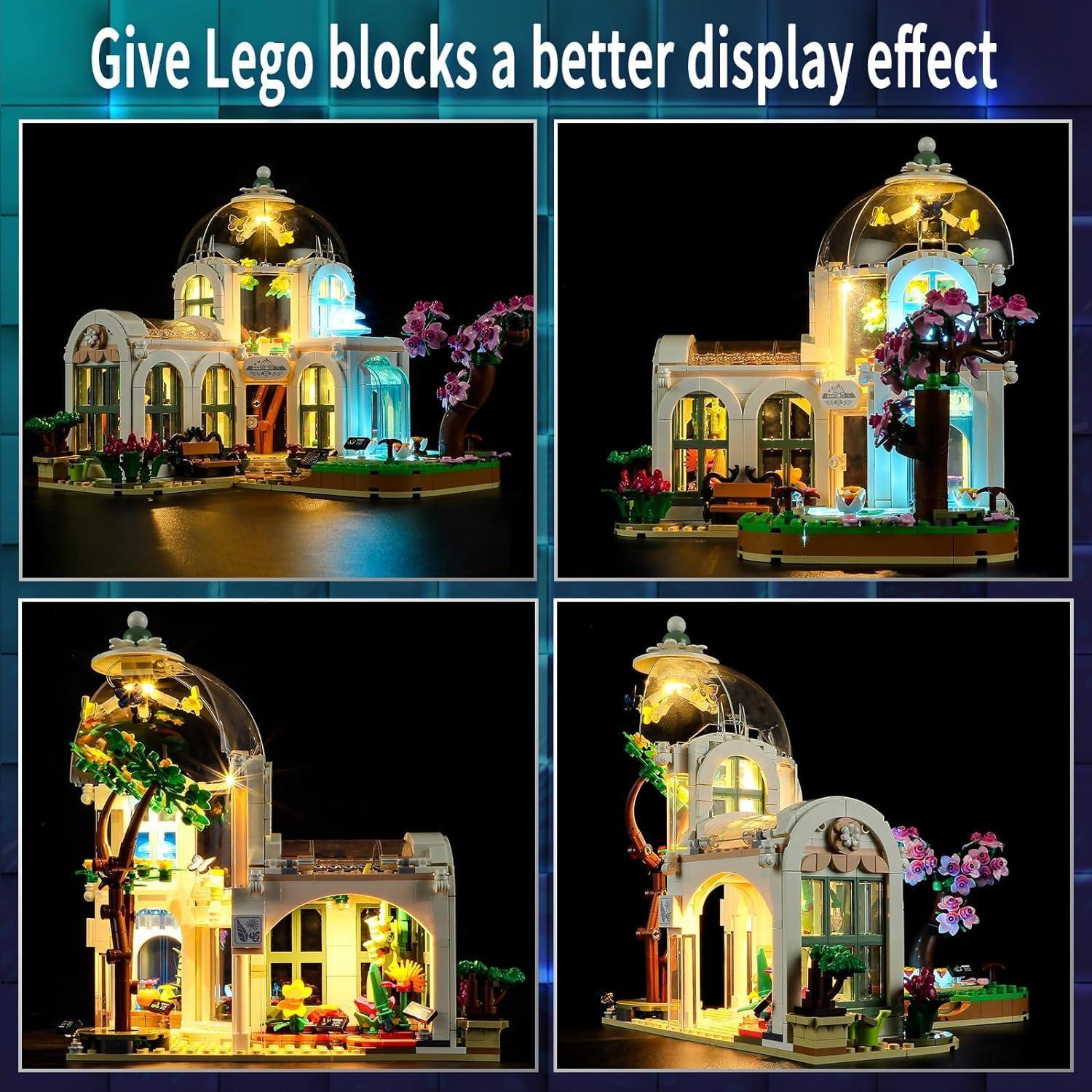 Juego de luces LED Vaodest para Lego 41757 Jardín Botánico