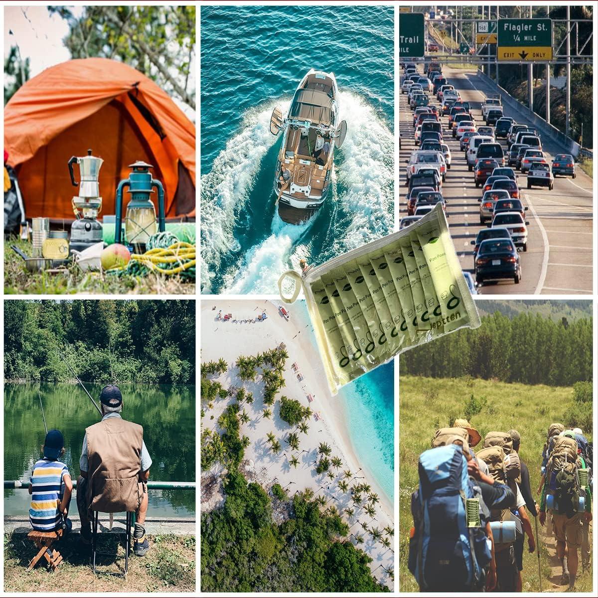 Gel Absorbente para Inodoro Portátil Neptten 20g - Control Olores